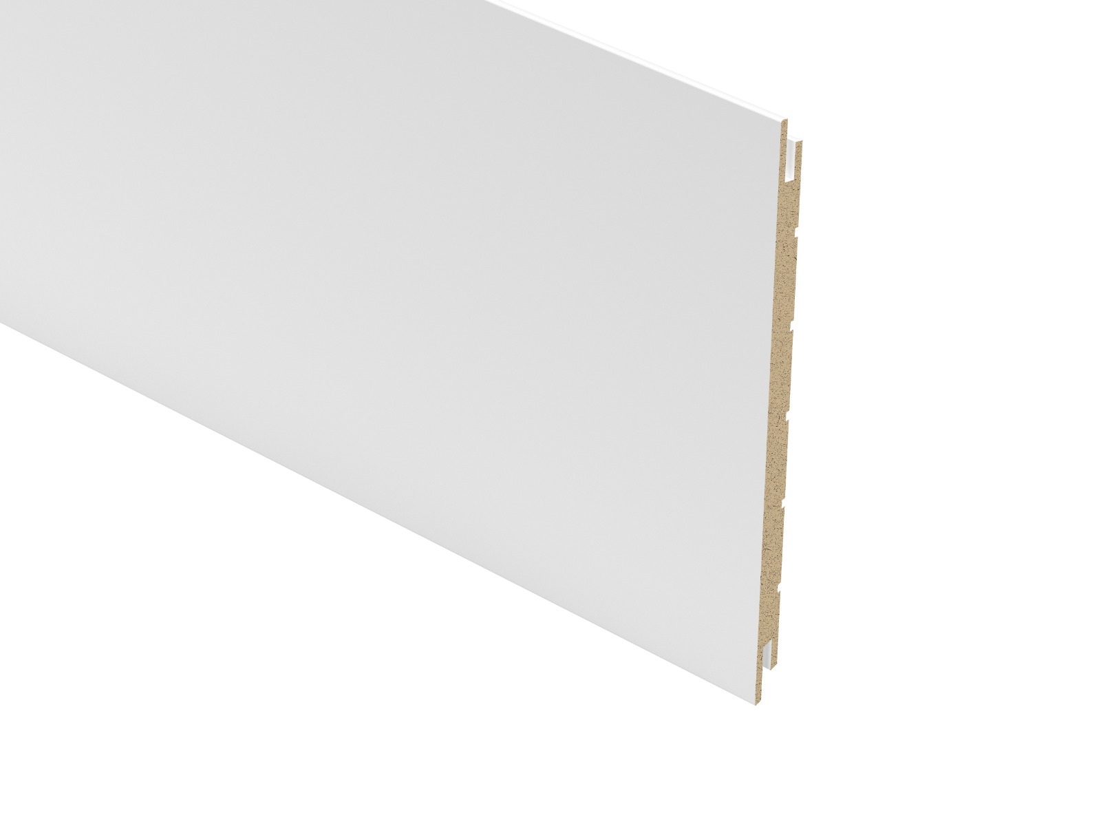 Door Frame Extension for Interior Doors, Painted White, 8" wide, Up to 84x84" Doors White