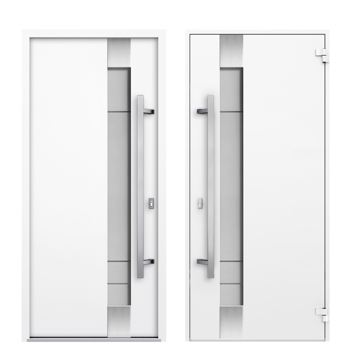 Deux 1713 Exterior Aluminum door view 4