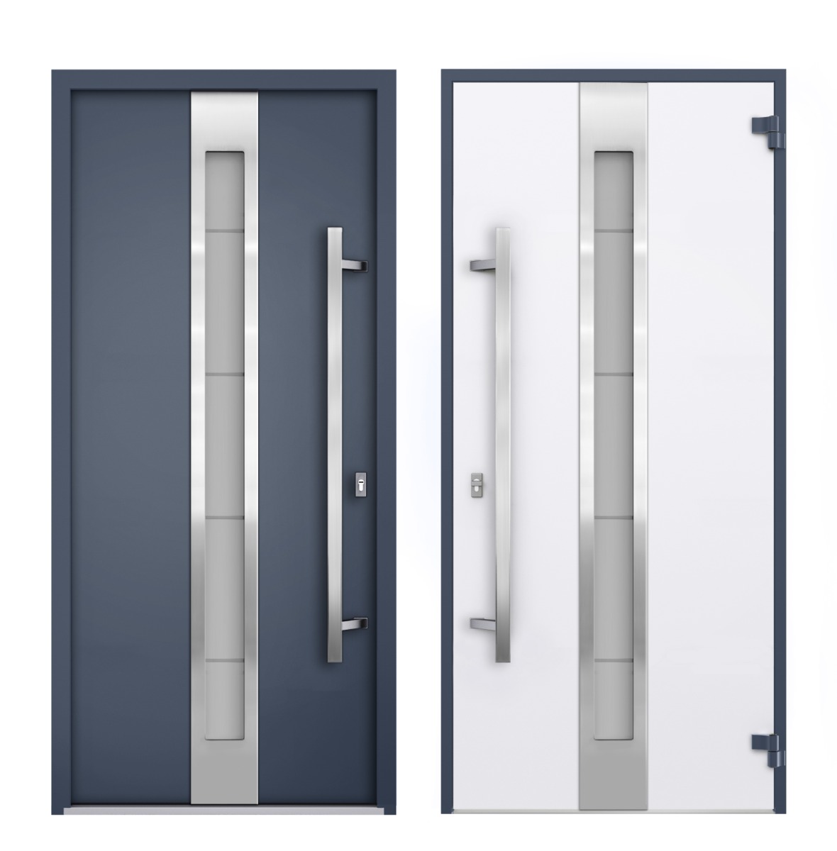 Deux 1717 Exterior Aluminum door view 4