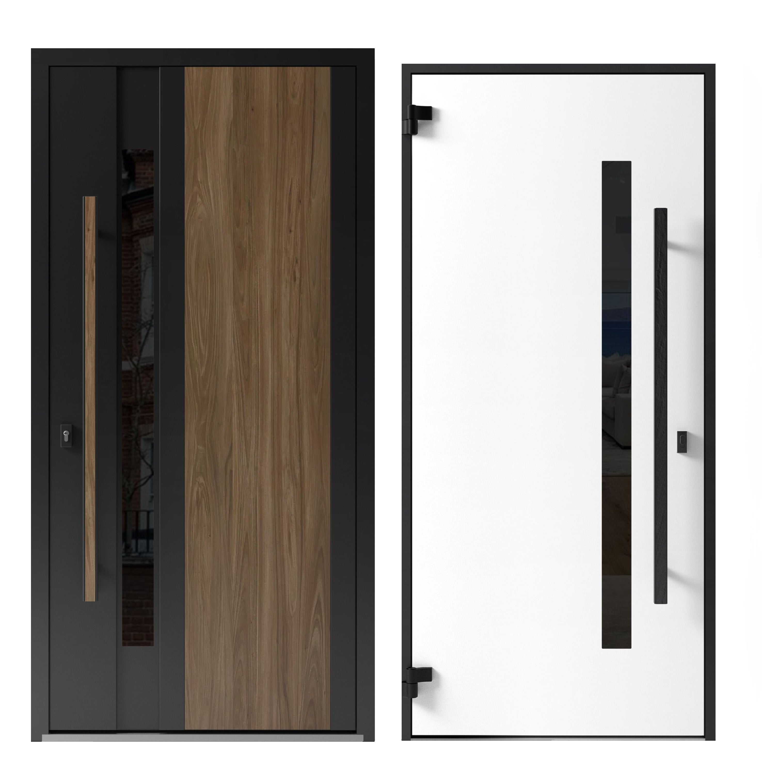 Dekton 0163 Exterior Aluminum door view 7