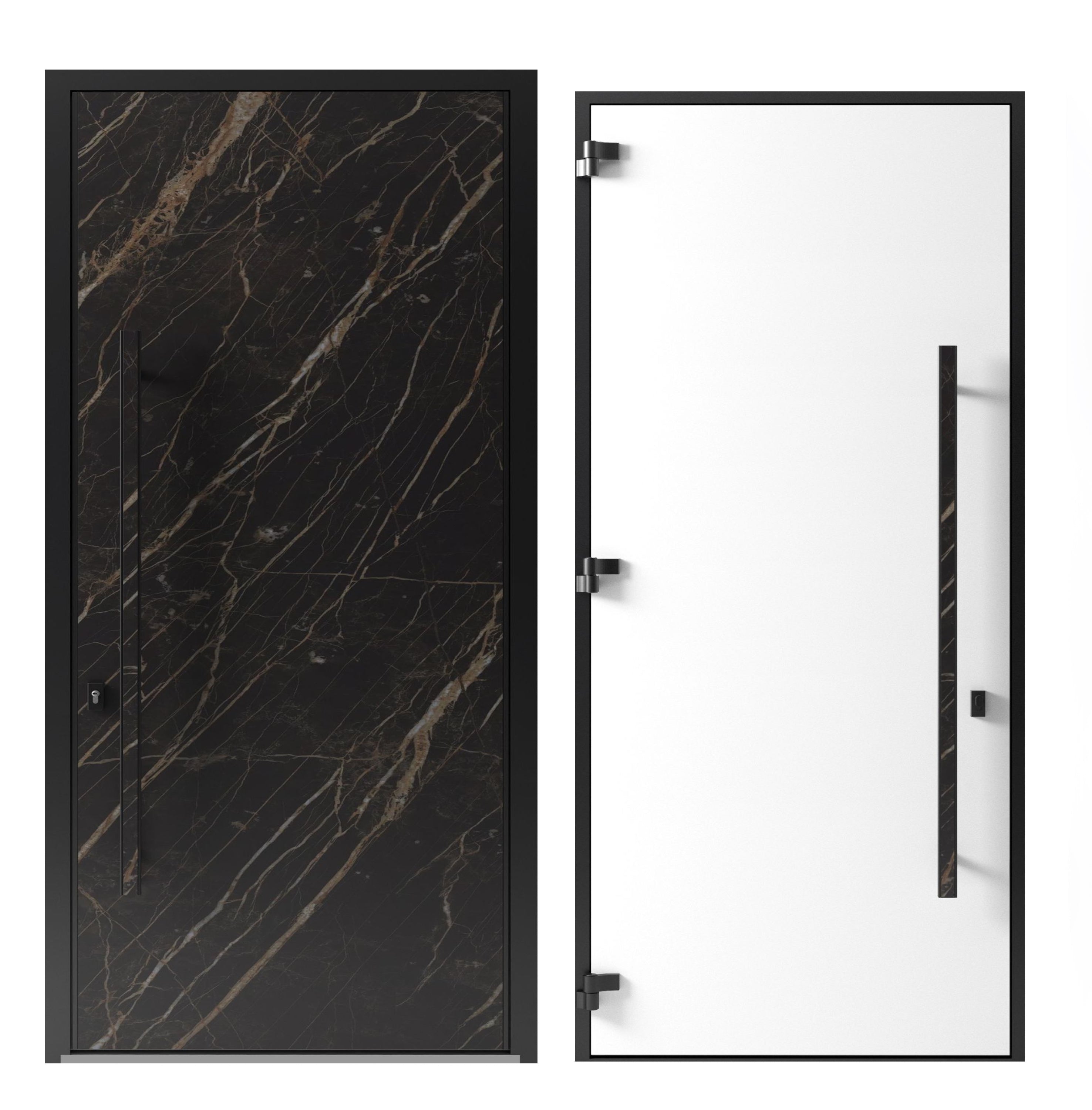Model 118 Exterior Aluminum door view 3