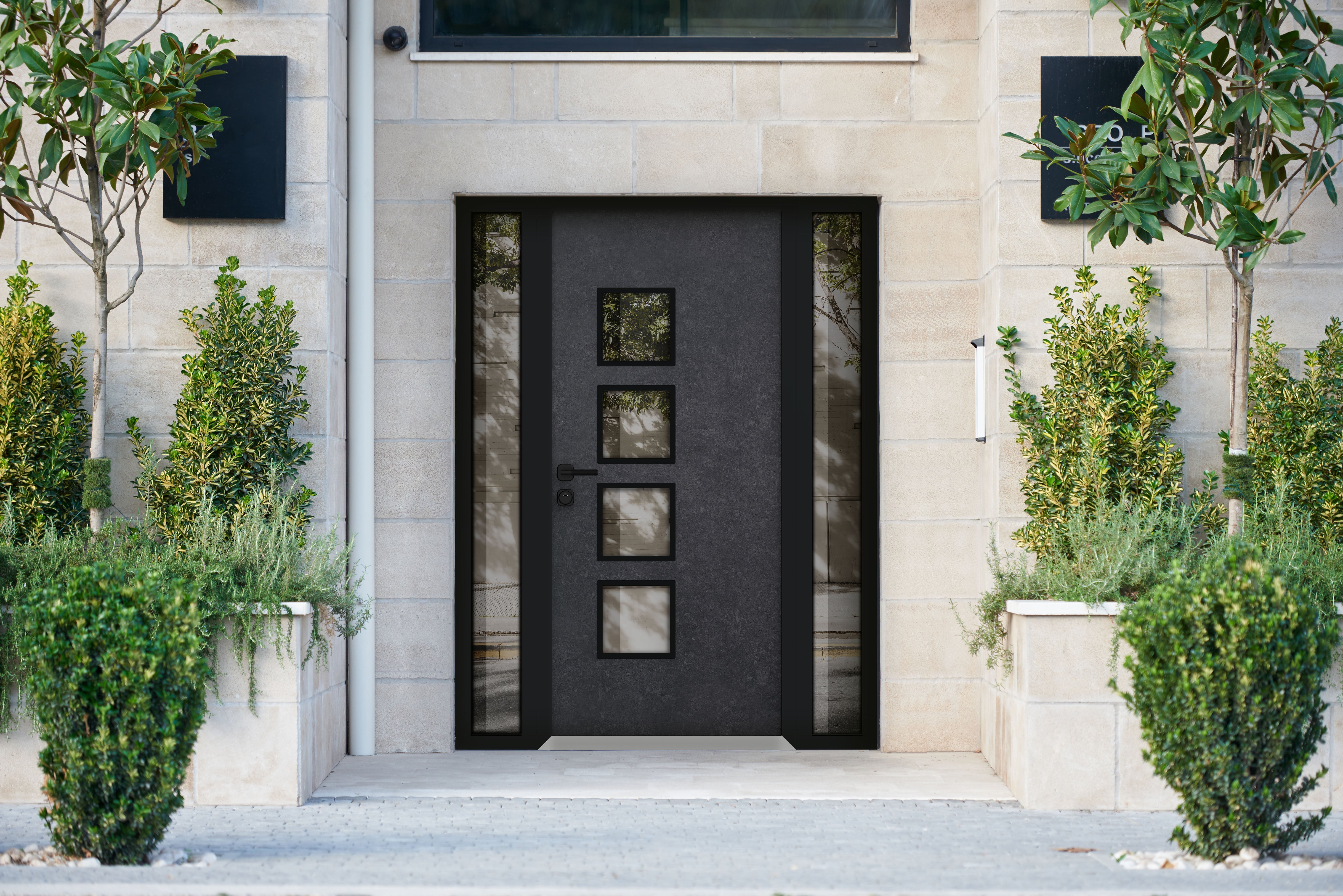 Cynex 6106 Exterior Aluminum door view 3