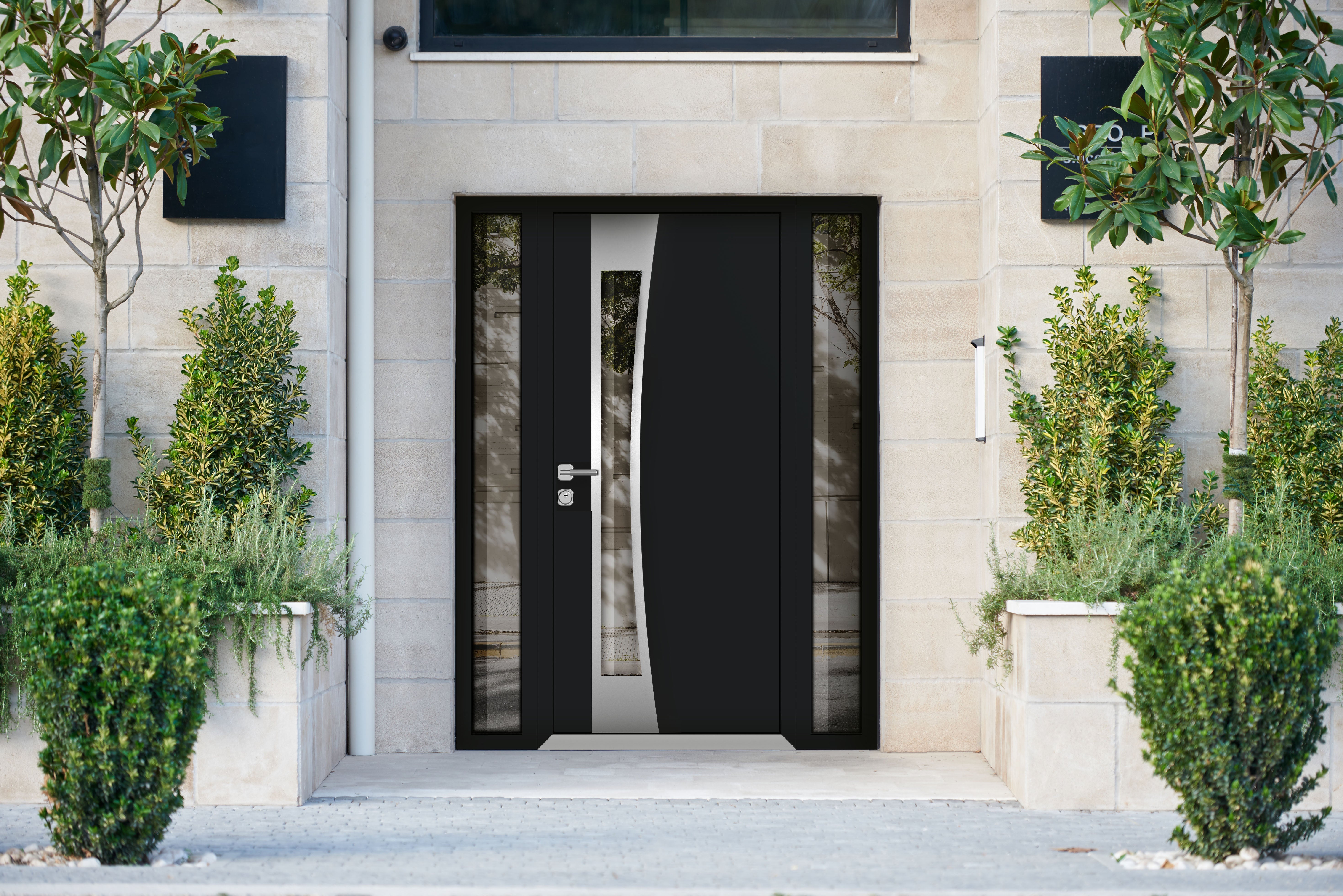 Cynex 6116 Exterior Aluminum door view 3