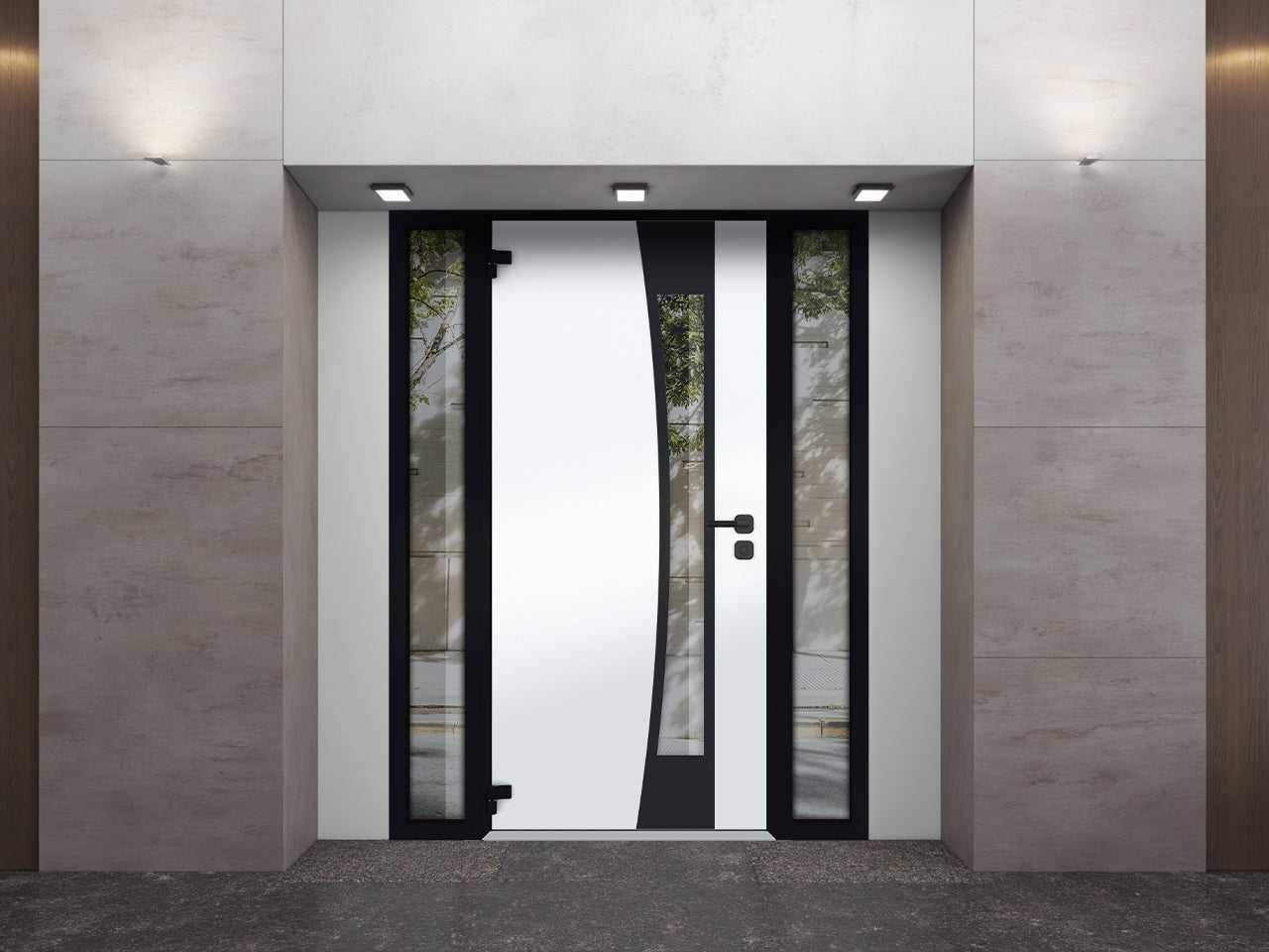 Cynex 6116 Exterior Aluminum door view 8