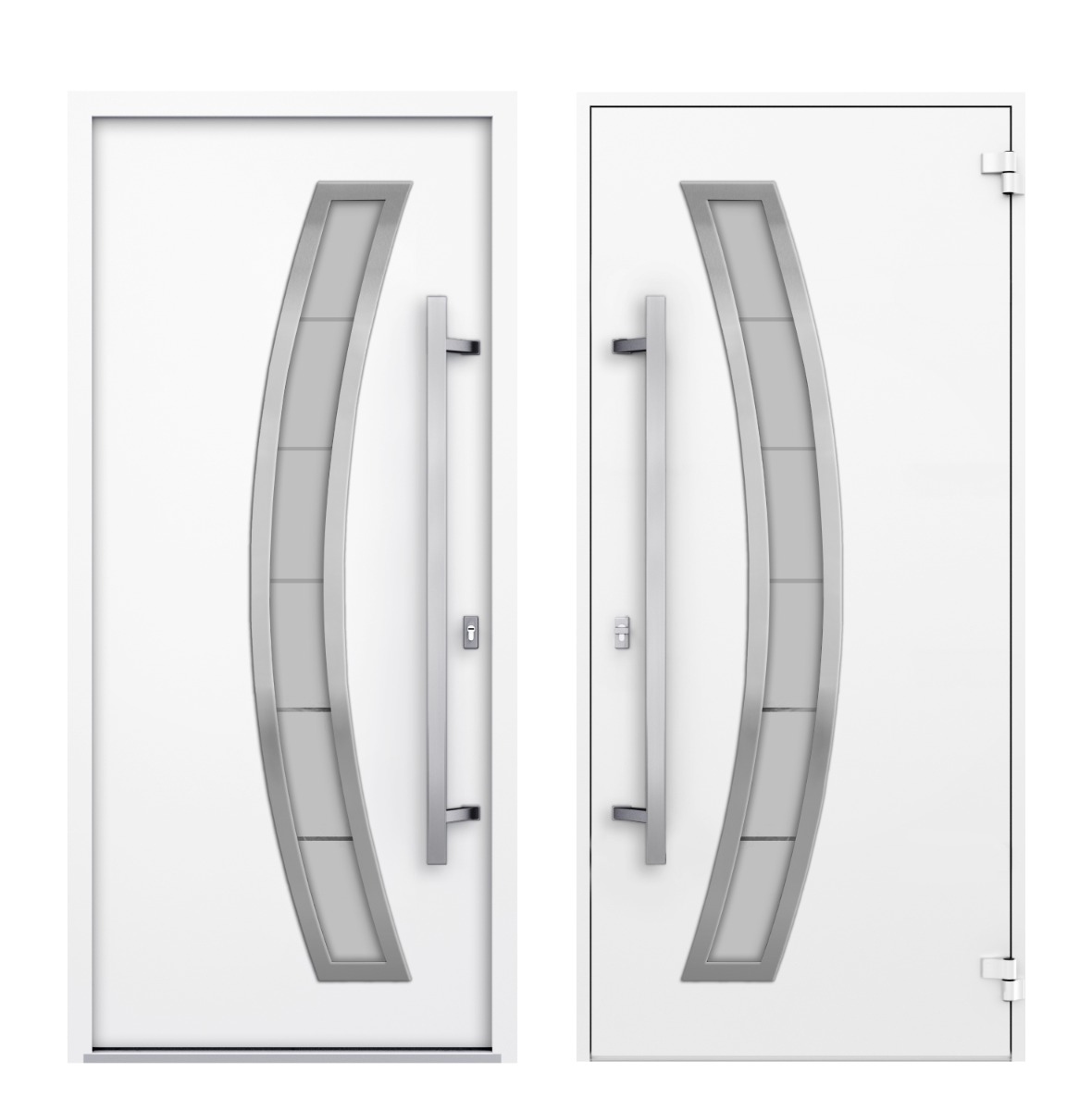 Deux 6500 Exterior Aluminum door view 8