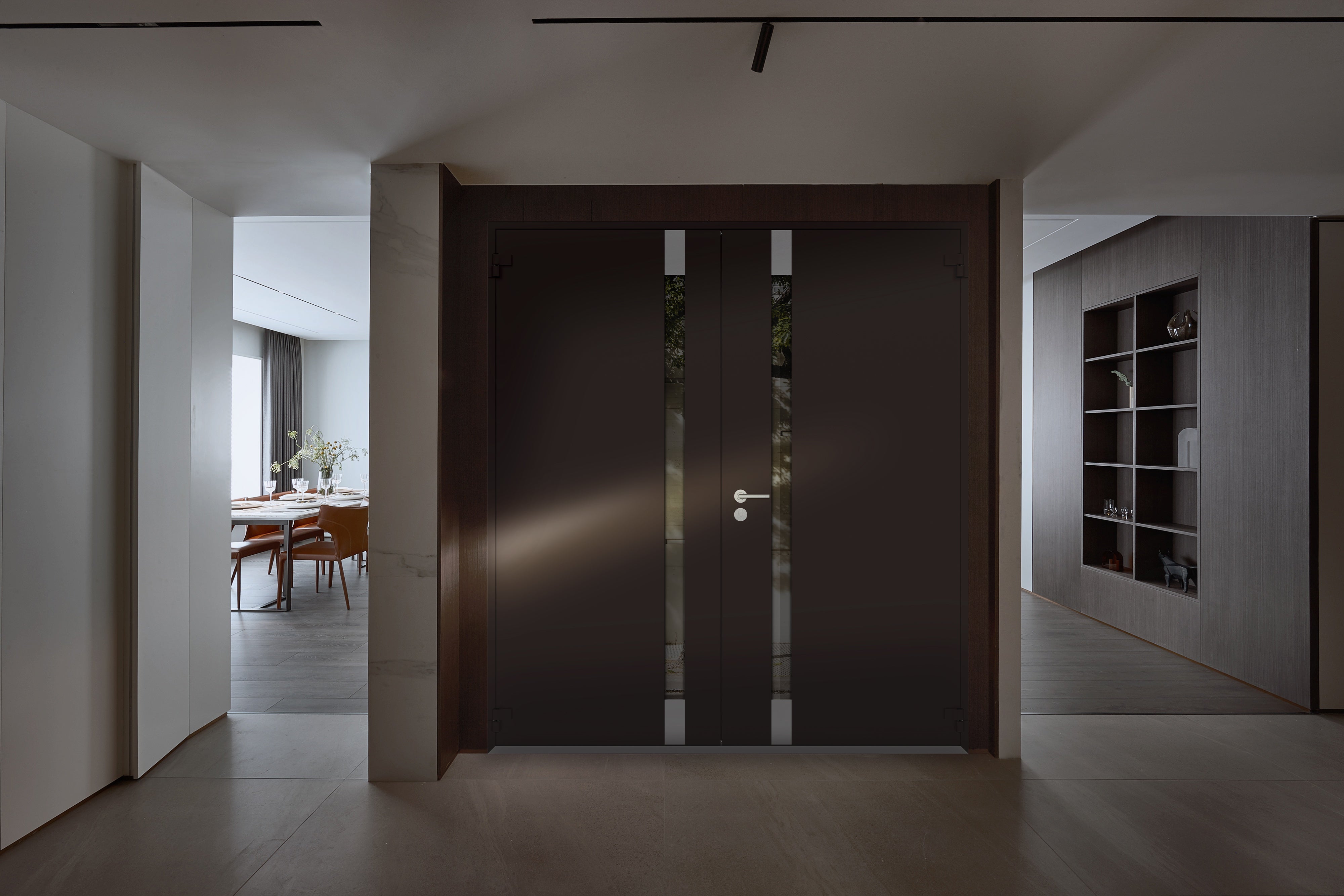 Cynex 6777 Exterior Aluminum Double door view 8