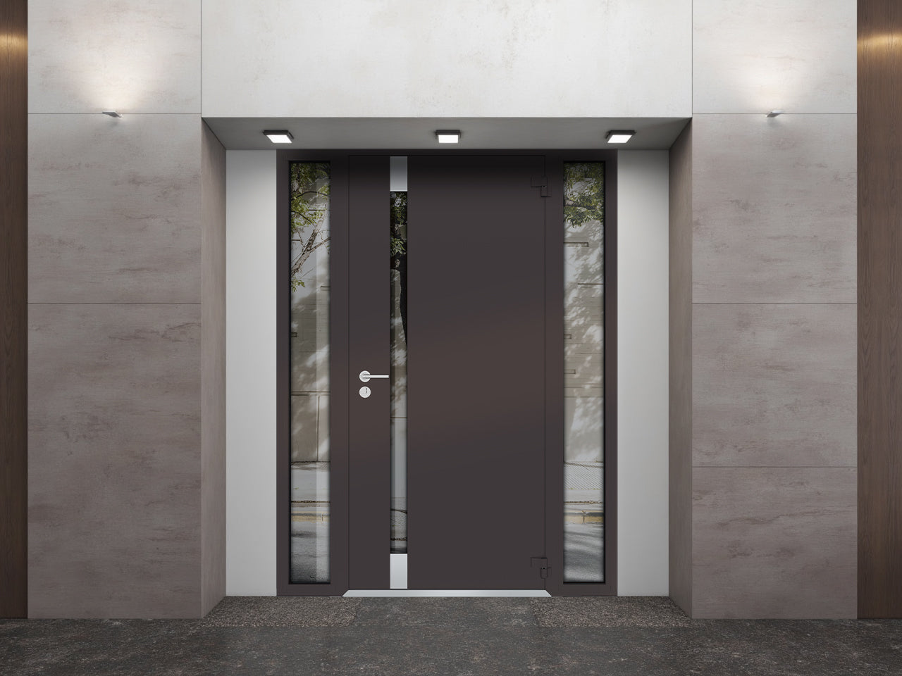 Cynex 6777 Exterior Aluminum door view 8