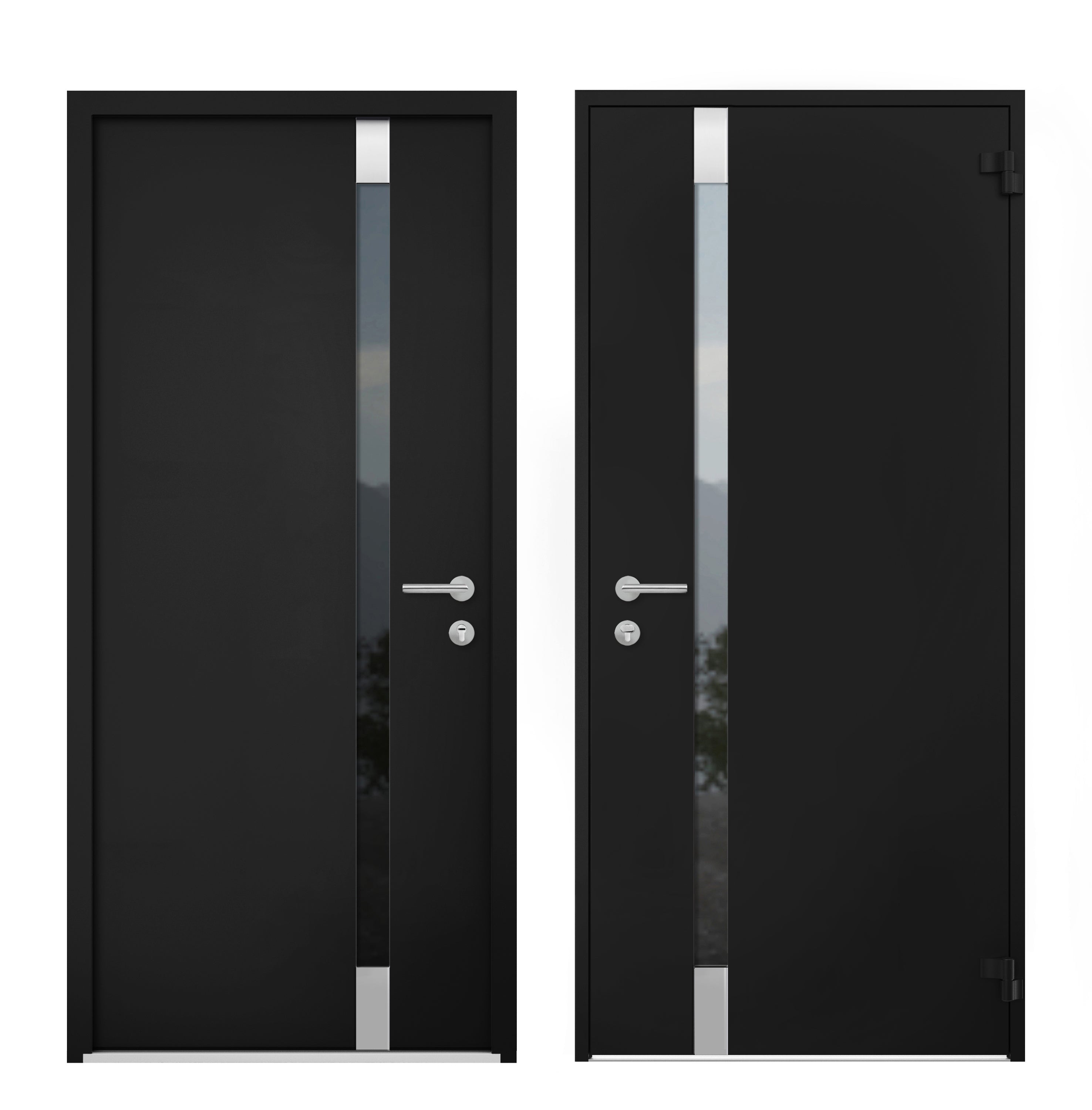 Cynex 6777 Exterior Aluminum door view 4