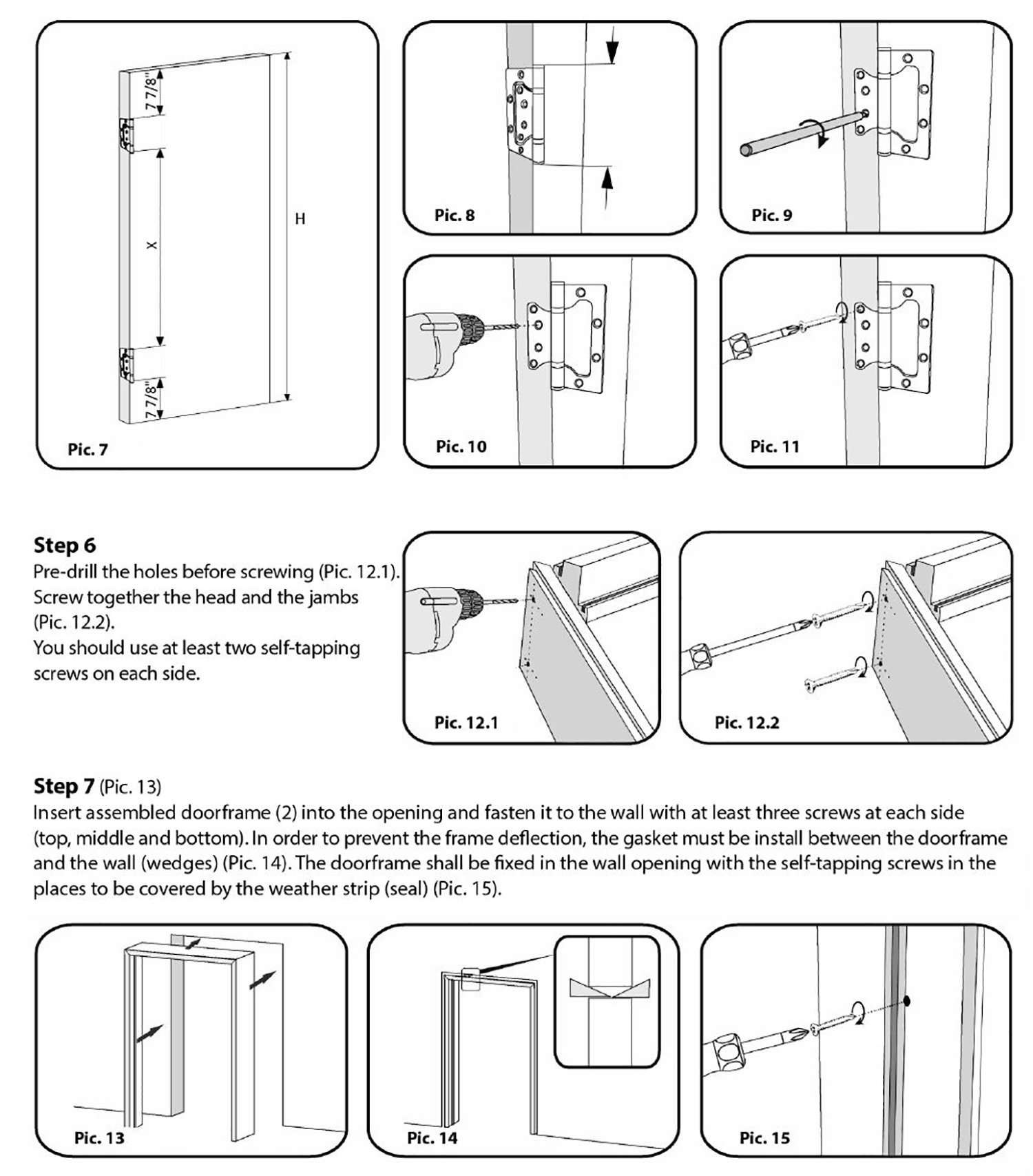 Sete 6003 Swing (Bedroom/Bathroom) door view 3