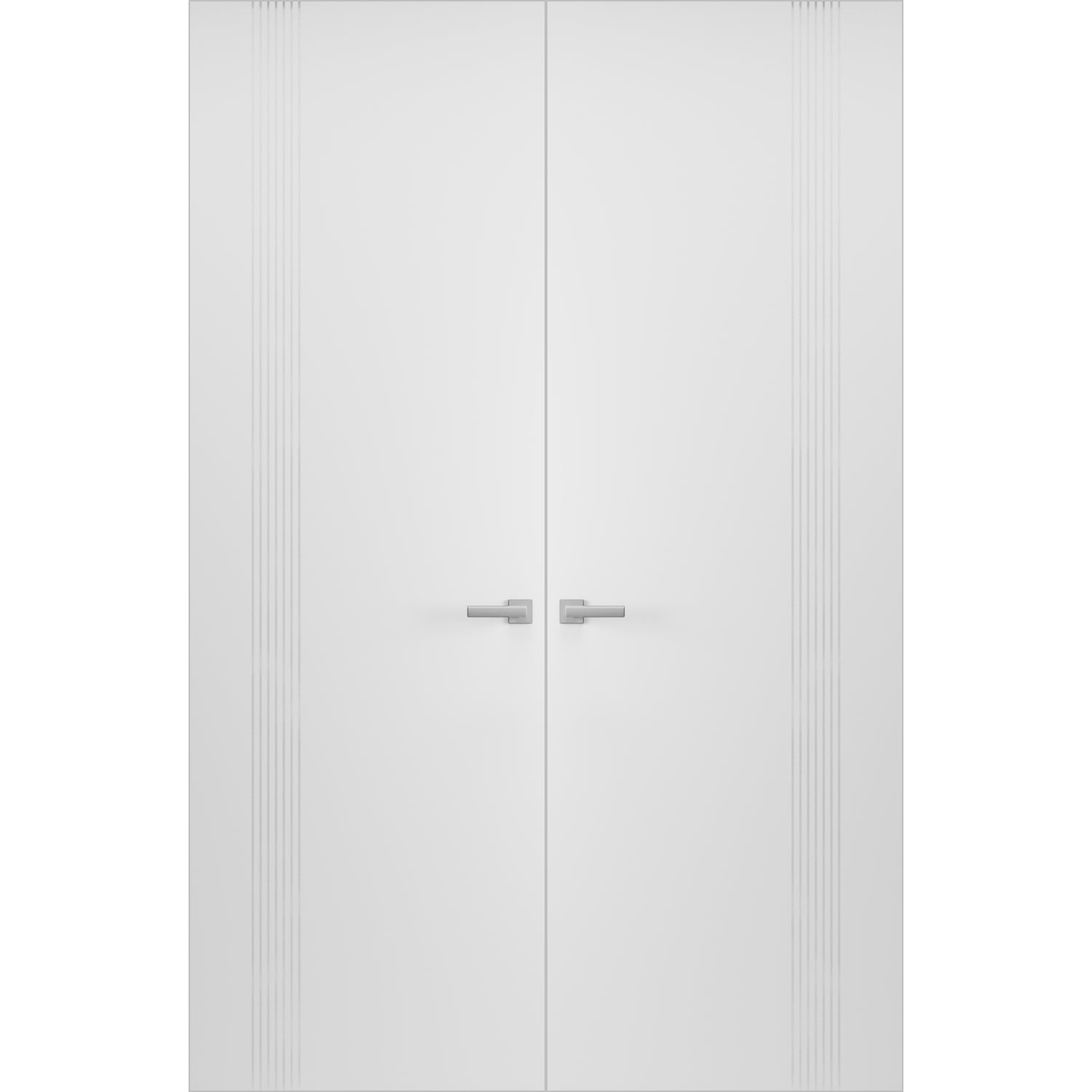 Basic 0111 Double Frameless door view 5