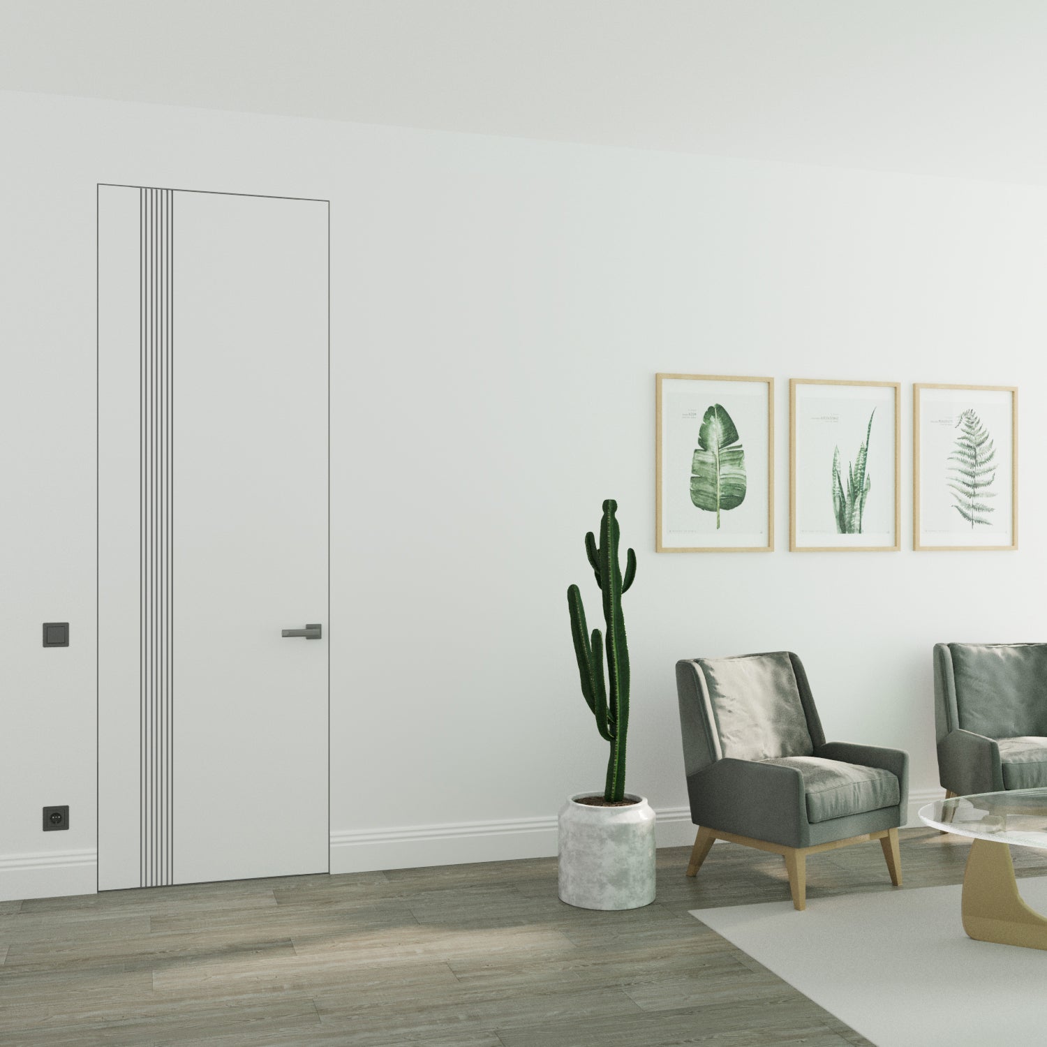 Basic 0111 Frameless door view 6
