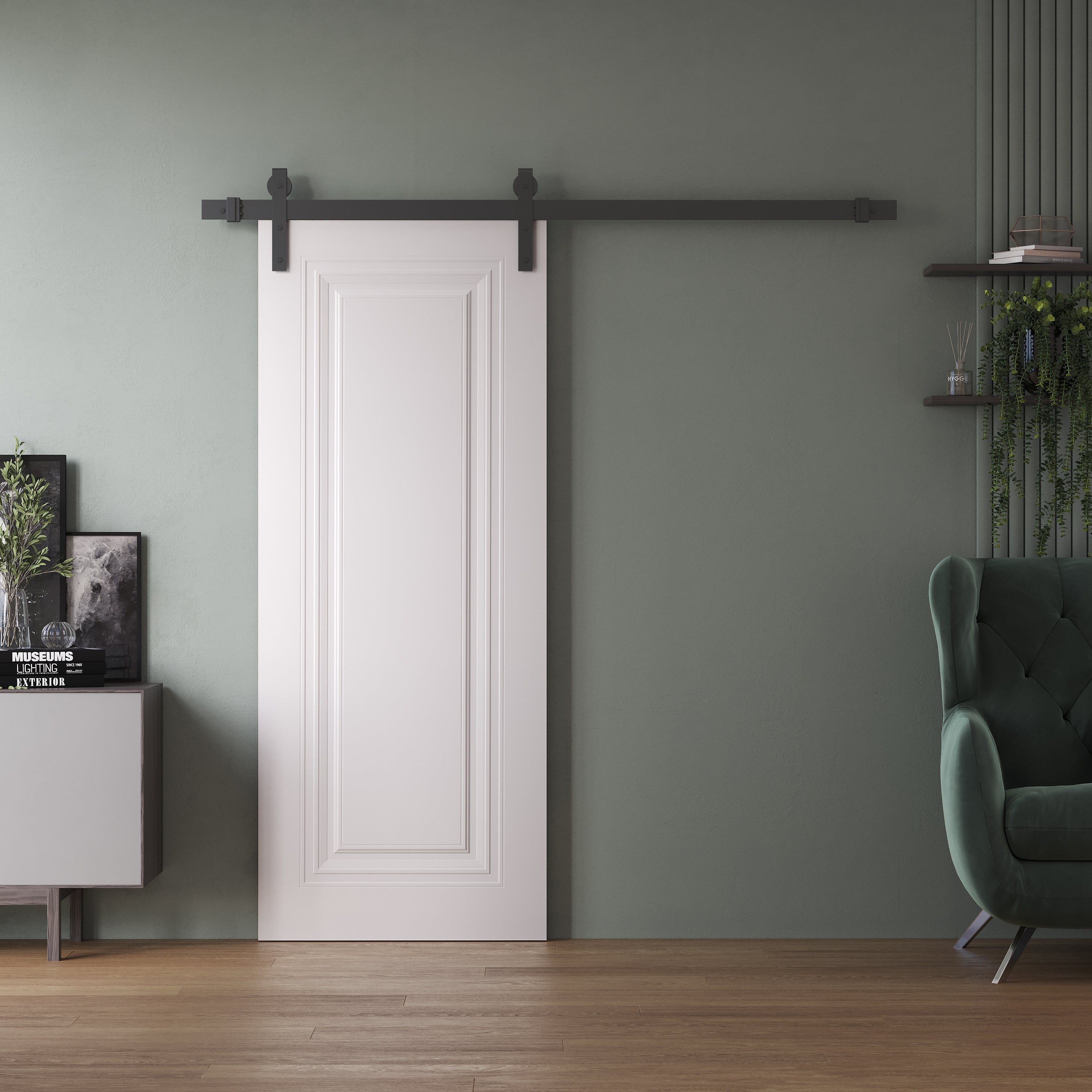 Basic 9111 Barn door view 2