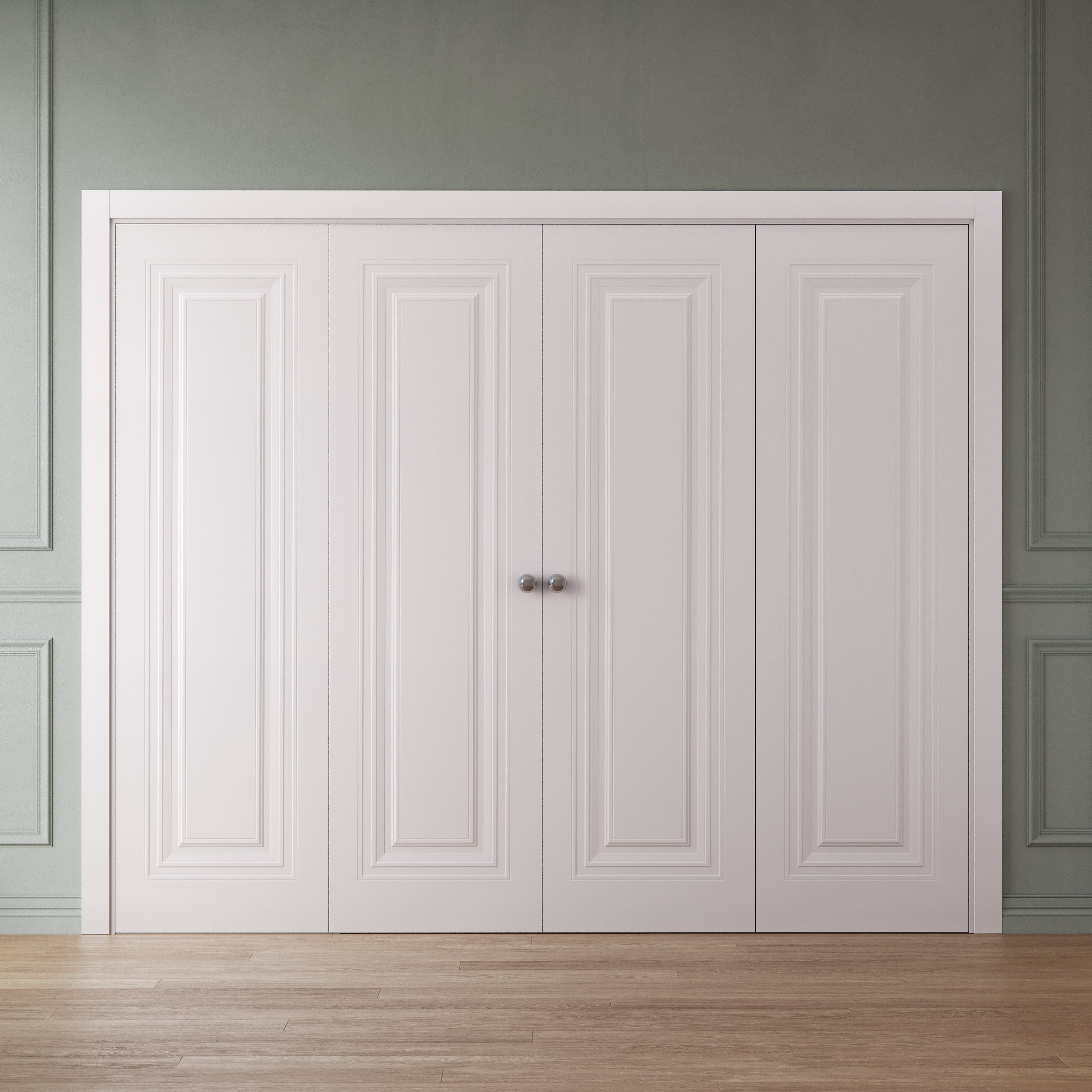 Basic 9111 Double Bi-Fold door view 2