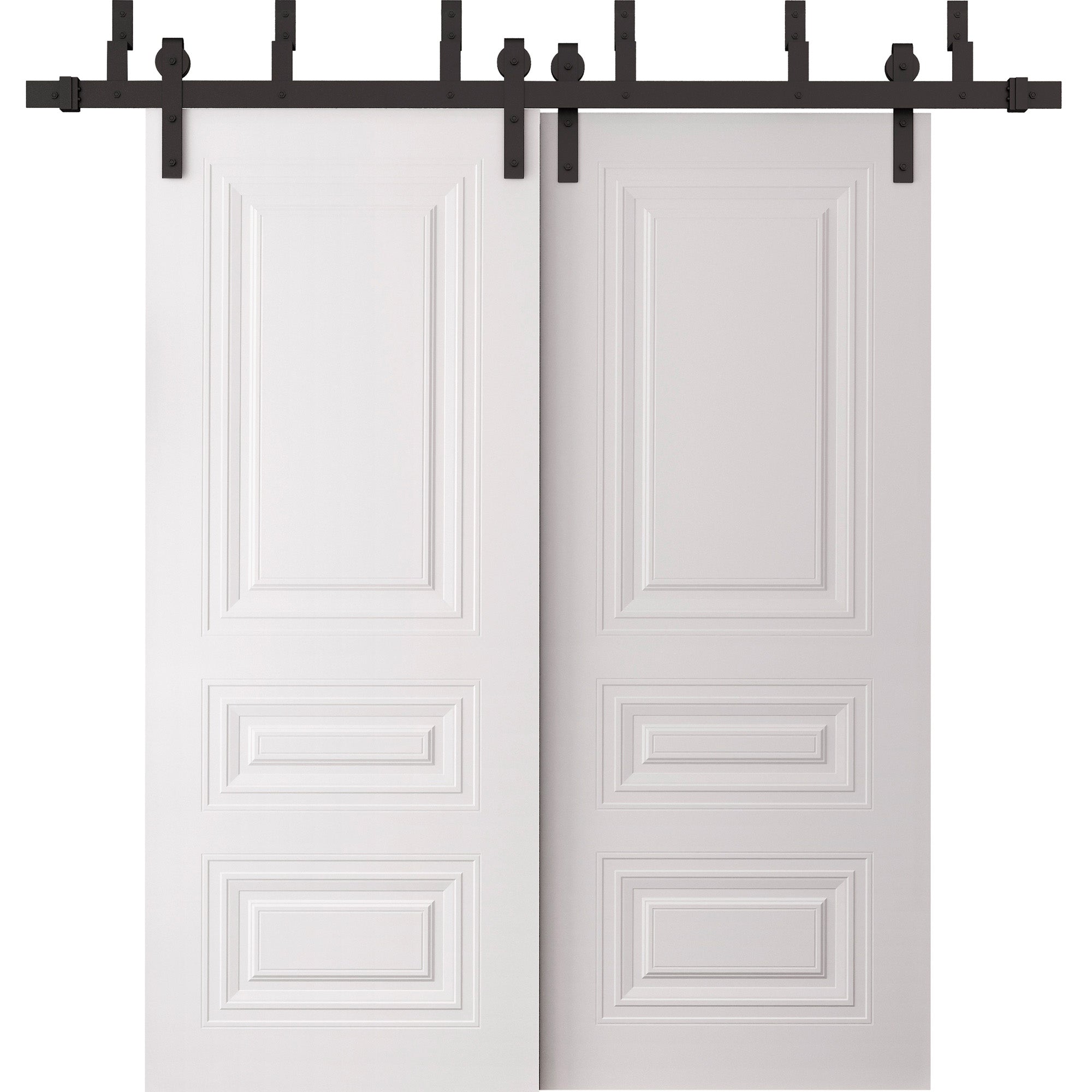Basic 9233 Double Barn — Bypass door