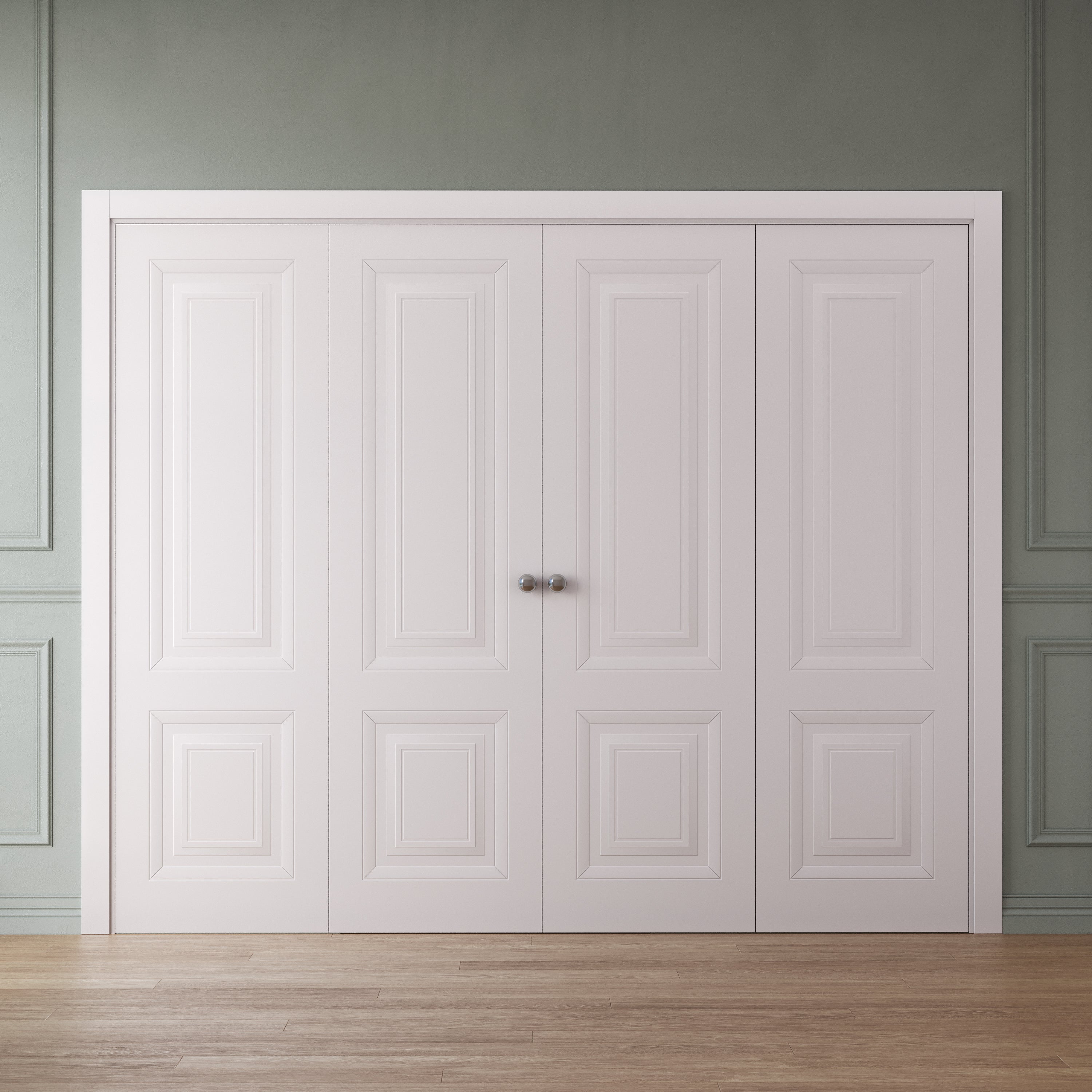 Basic 9422 Double Bi-Fold door view 2