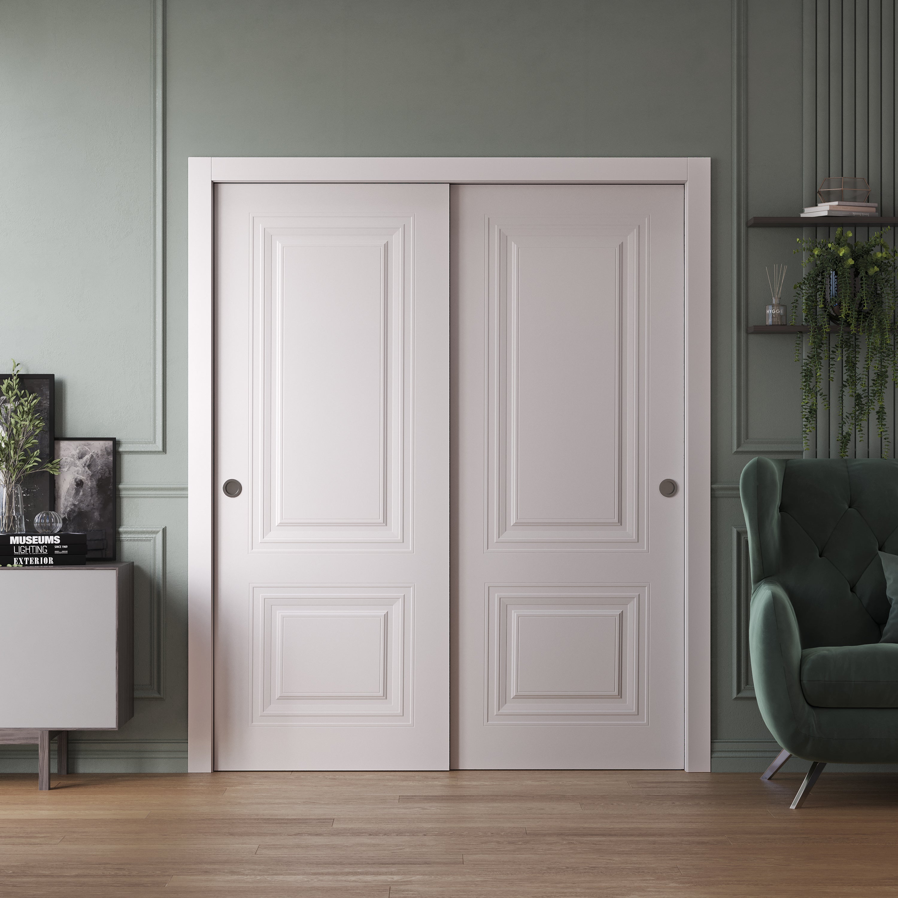 Basic 9772 Bypass door view 2