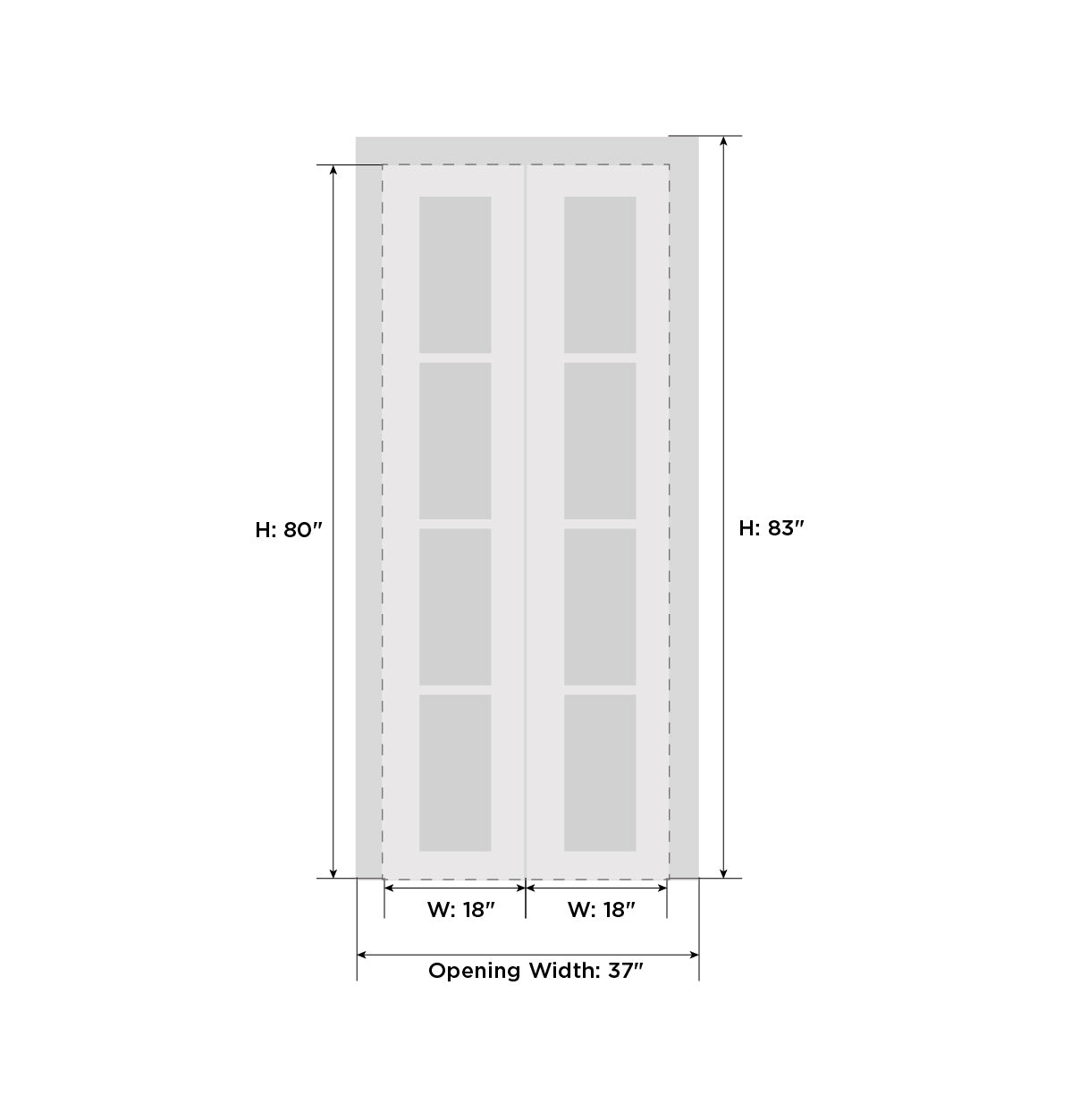 Basic 3002 Bi-Fold door view 8