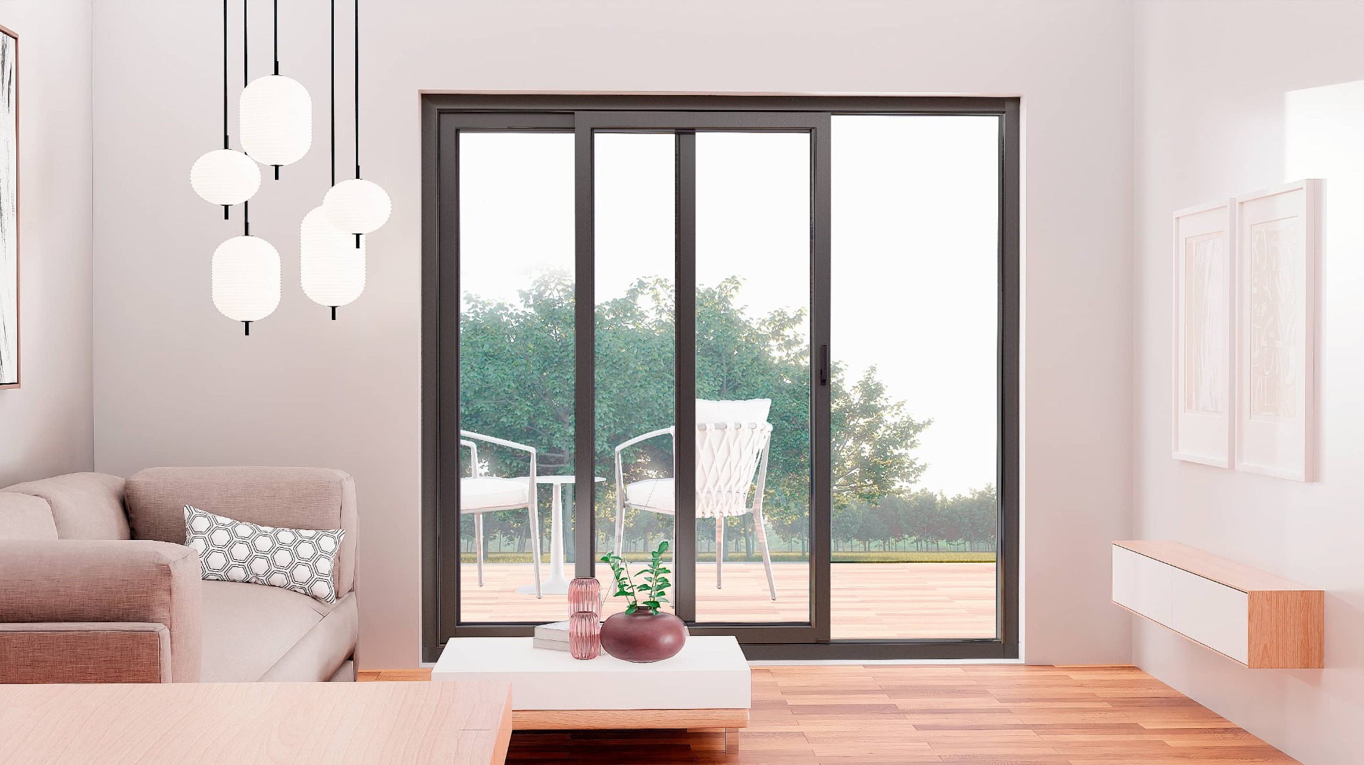Patio 8166 Exterior Patio door view 4