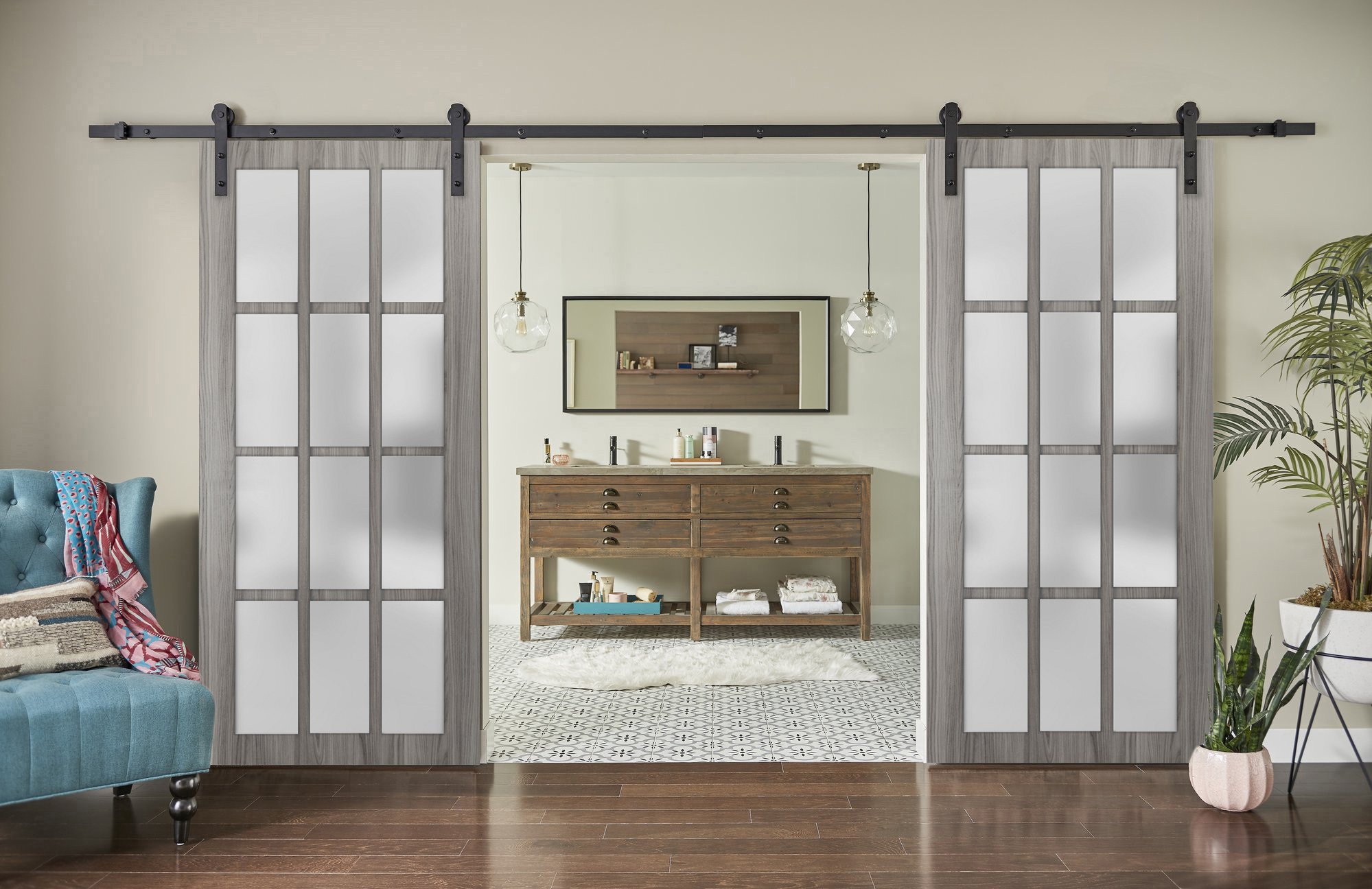 Felicia 3312 Double Barn door view 6