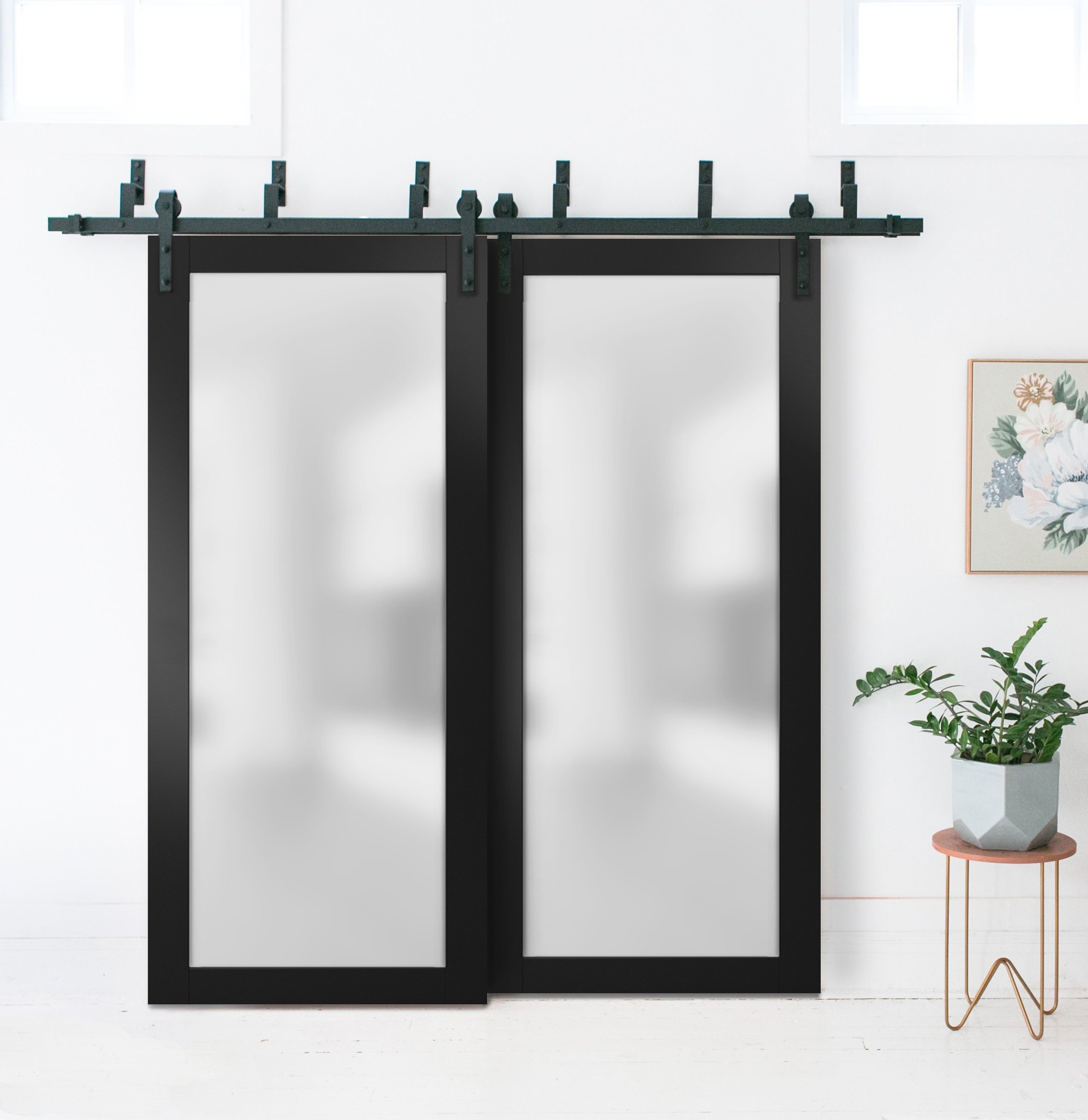 Planum 2102 Double Barn — Bypass door view 2