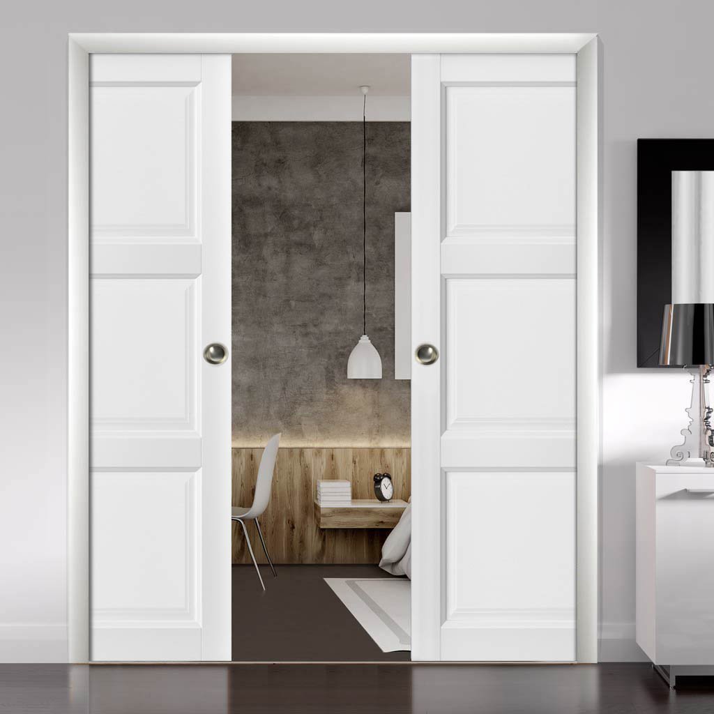 Model Double Pocket door view 6