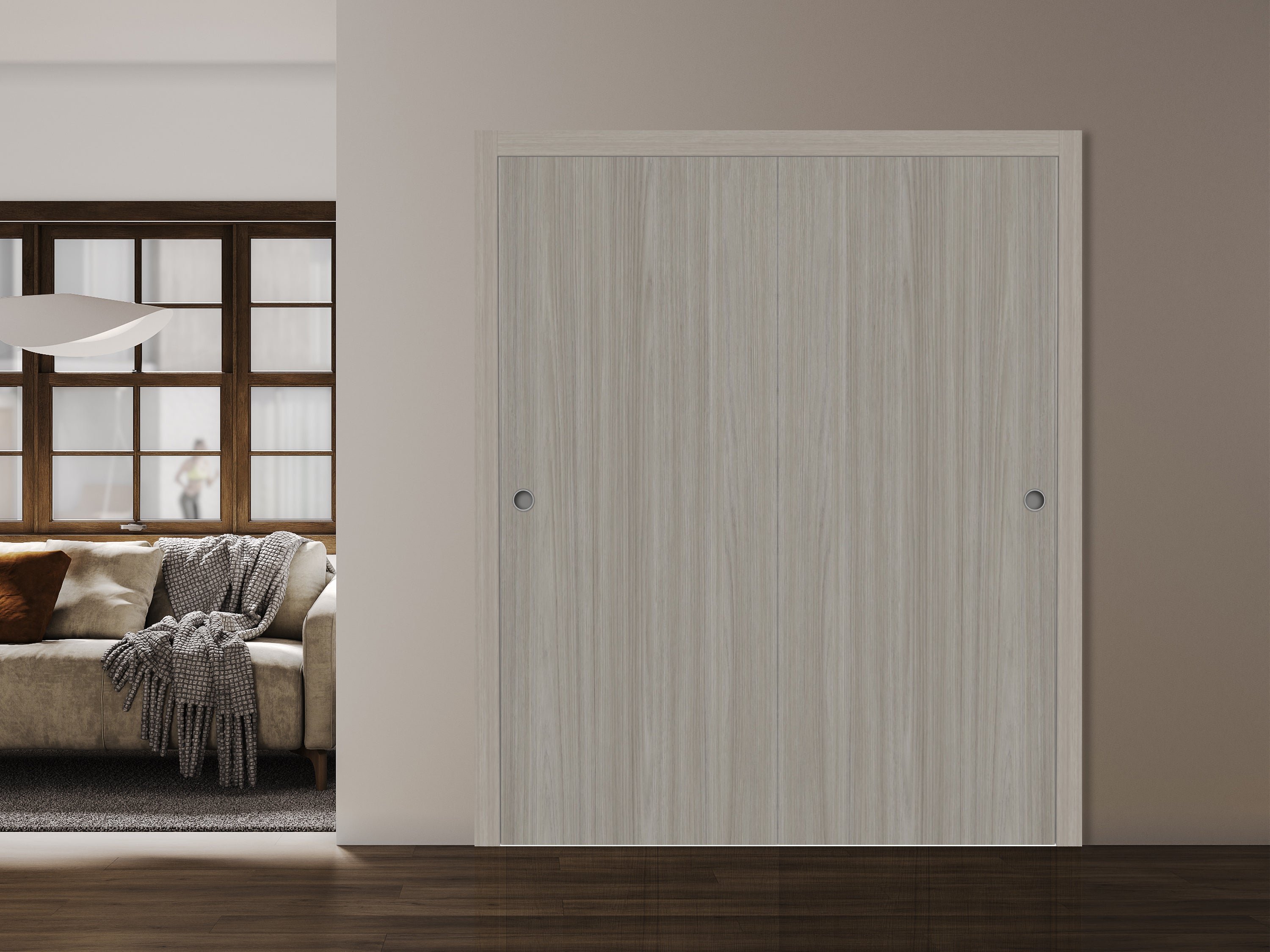 Basic 3001 Interior Slab door view 3