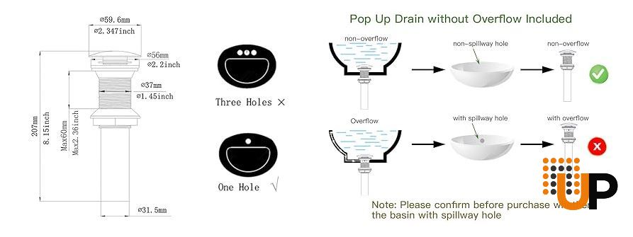 Oil Rubbed Bronze Vessel Sink Faucet, Single Handle Bathroom Faucet for Sink 1 Hole, Lavatory Vanity Tap photo#5