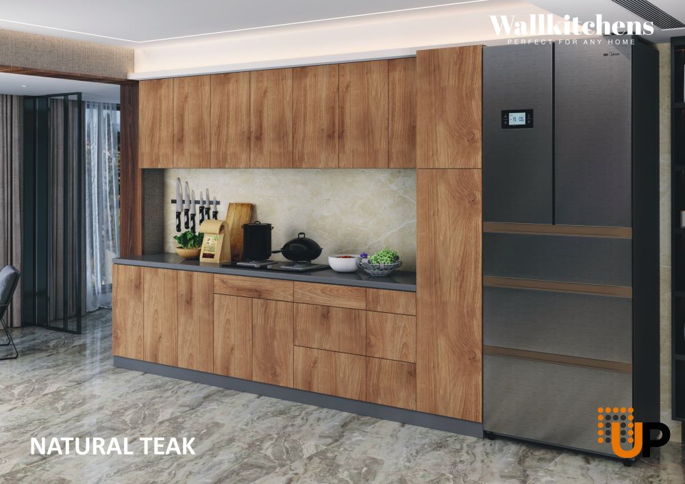Kitchen Metropolitan Collection Natural Teak Color Base Size 11Ft Wide photo#3