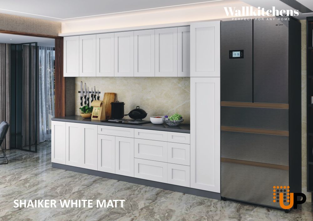 Kitchen Metropolitan Collection White Matte Color Base Size 11Ft Wide photo#3