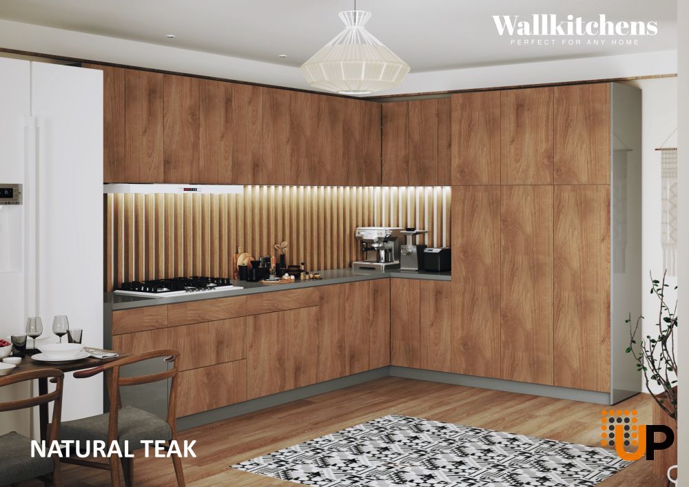 Kitchen Timeless Collection Natural Teak Color Base Size 12Ft Wide photo#3