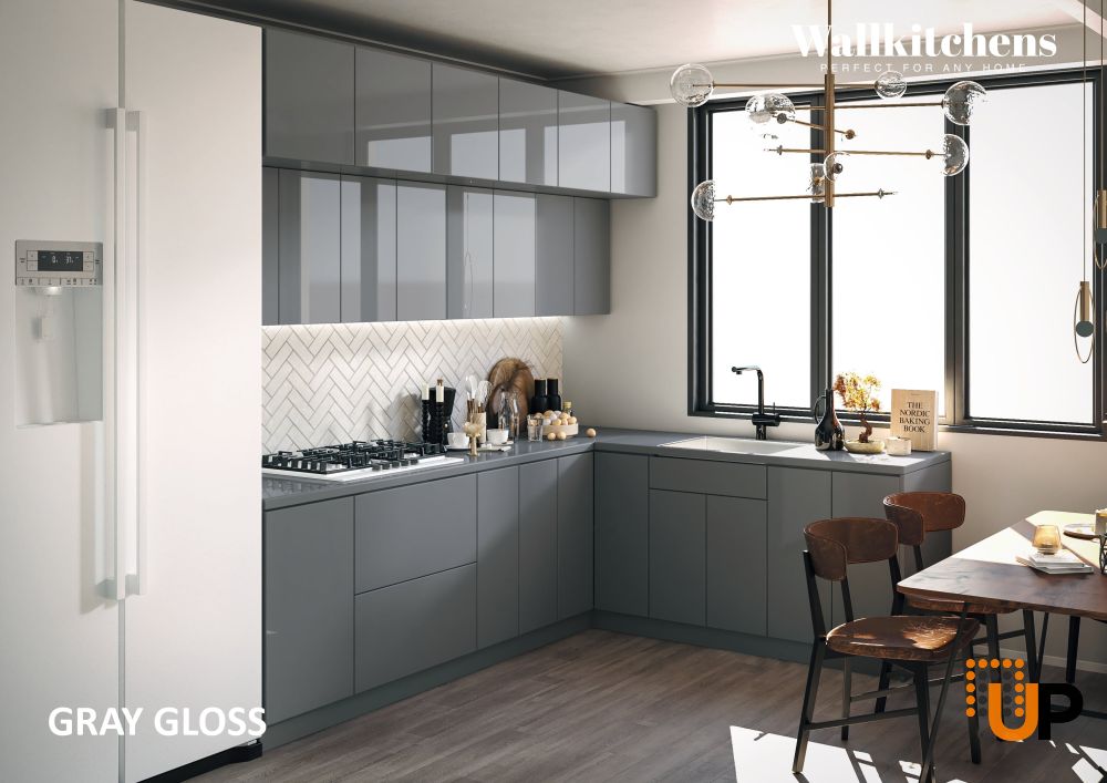 Kitchen Radiance Collection Gray Color Base Size 9Ft Wide photo#3