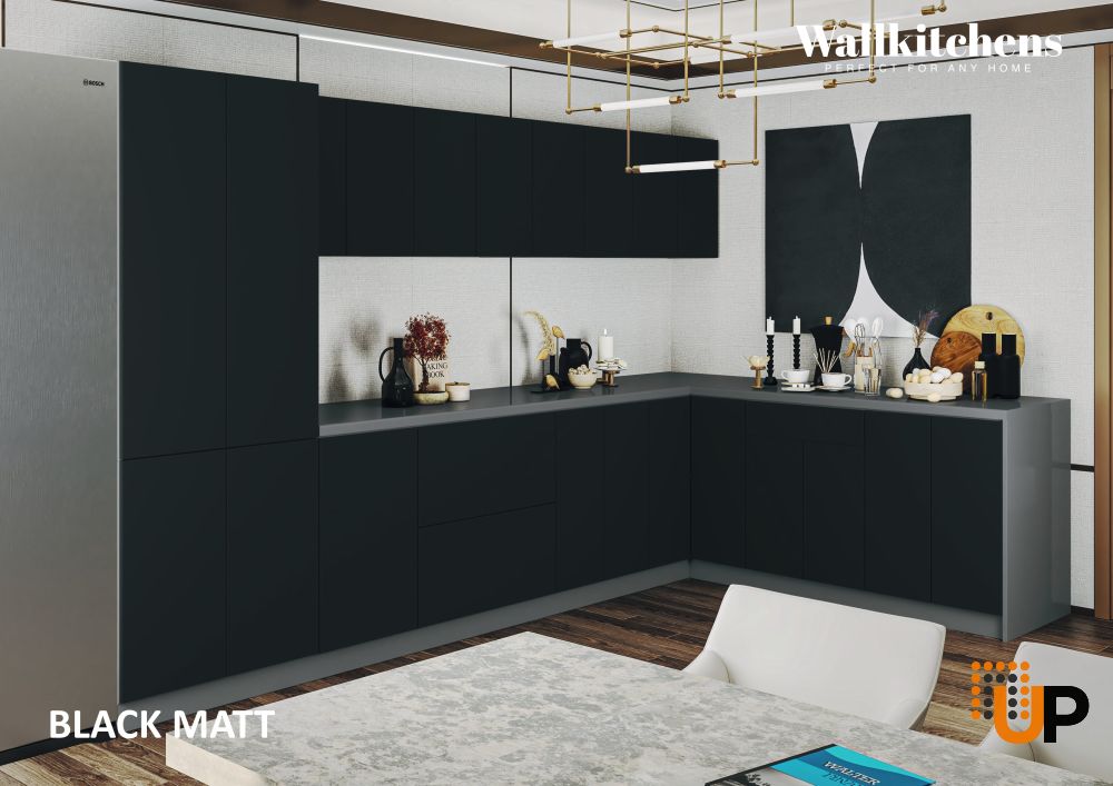 Kitchen Prestige Collection Black Color Base Size 11Ft Wide photo#3