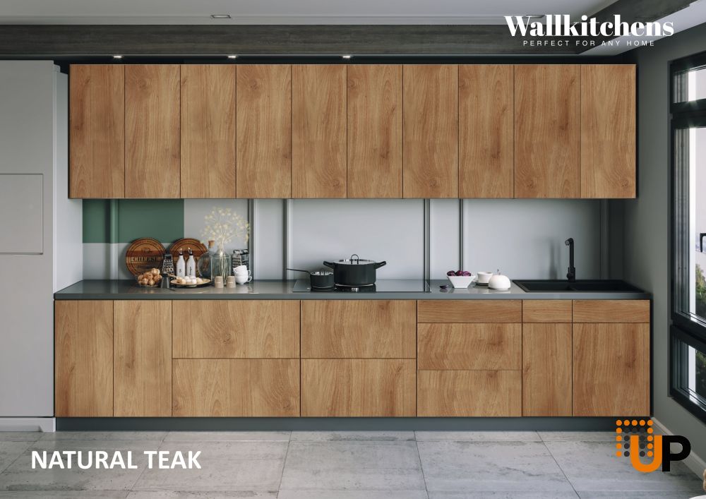 Kitchen Signature Collection Natural Teak Color Base Size 13Ft Wide photo#3