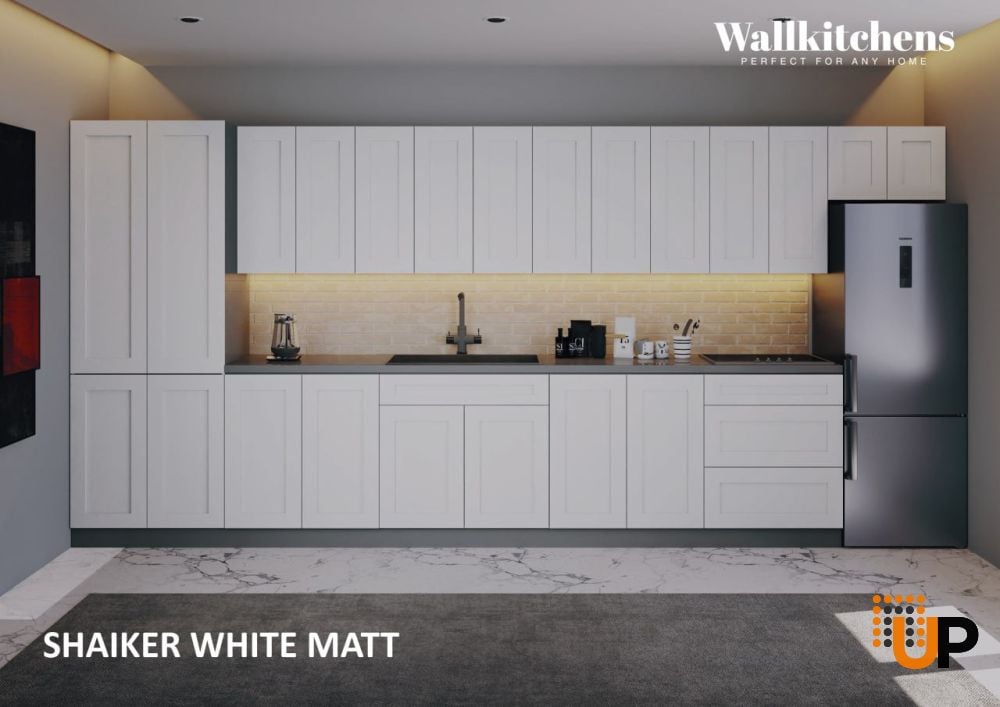 440-SHAIKER DRAWER-30x6-WHITE MATT-9010 photo#2