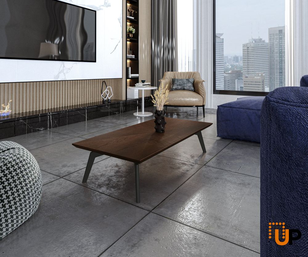 Coffe Table TURIN 47x23x11  WALNUT STAIN photo#2