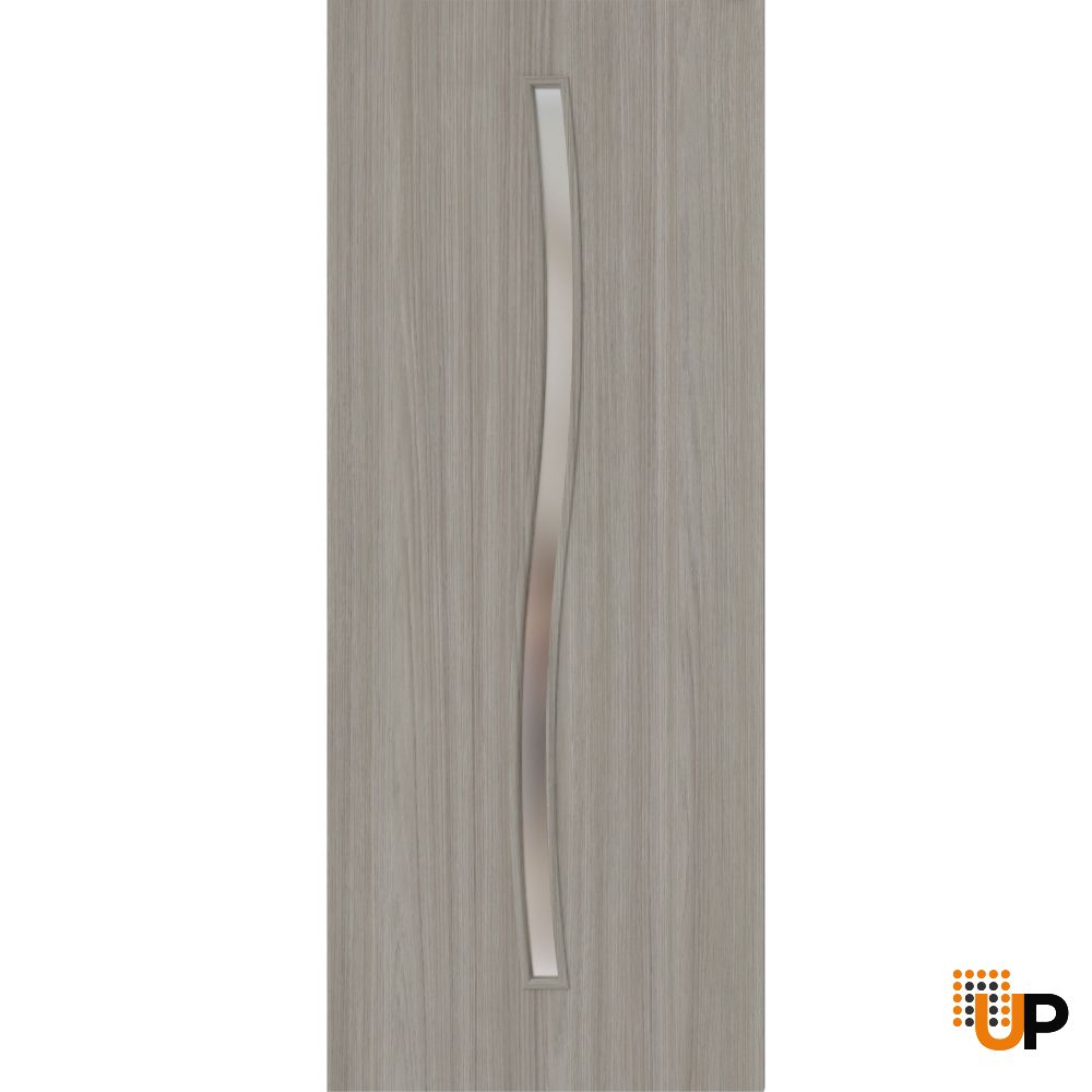 Slab Door Panel 36 x 84 inches | BASIC 3002 Oak | Wood Veneer Doors | Pocket Closet Sliding Barn photo#1