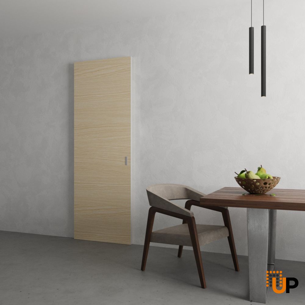 Hidden Barn with Silver Edges  -  Planum 0010 Light Oak 30" x 96" photo#4