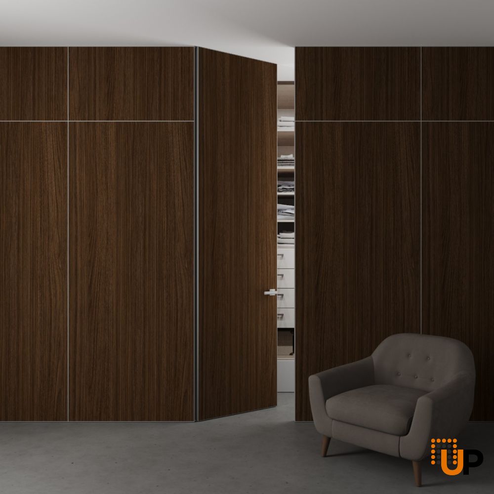 Wall Wood Panel Decorative  Walnut photo#2