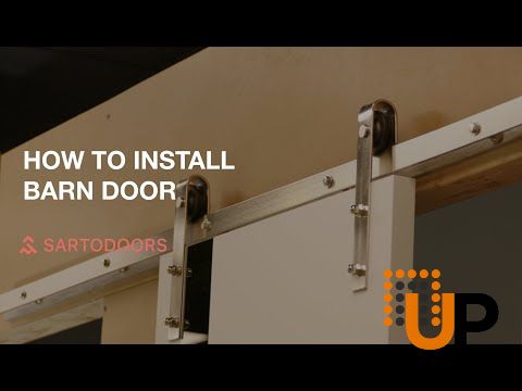 Sliding Barn Door with 6.6ft Hardware | Lucia 31 White Silk | Rail Hangers Sturdy Silver Set | 3 Paneled Shaker Wooden Solid Panel Interior Doors-18" x 84" photo#8