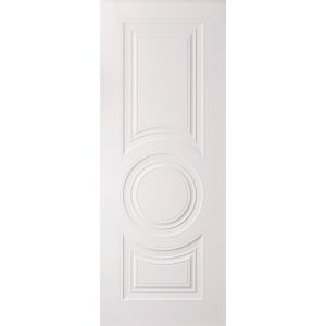 Slab Door Panel 18 x 84 inches | BASIC 9801 White | Bathroom Bedroom Doors