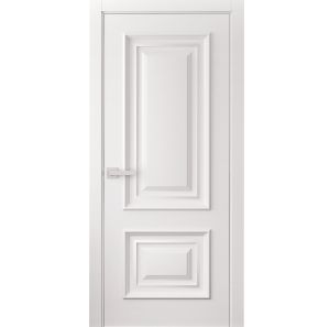 Interior Door 36 x 96 inches | ROYAL 9822 White Enamel | Single Regular Panel Frame Handle | Bathroom Bedroom Doors