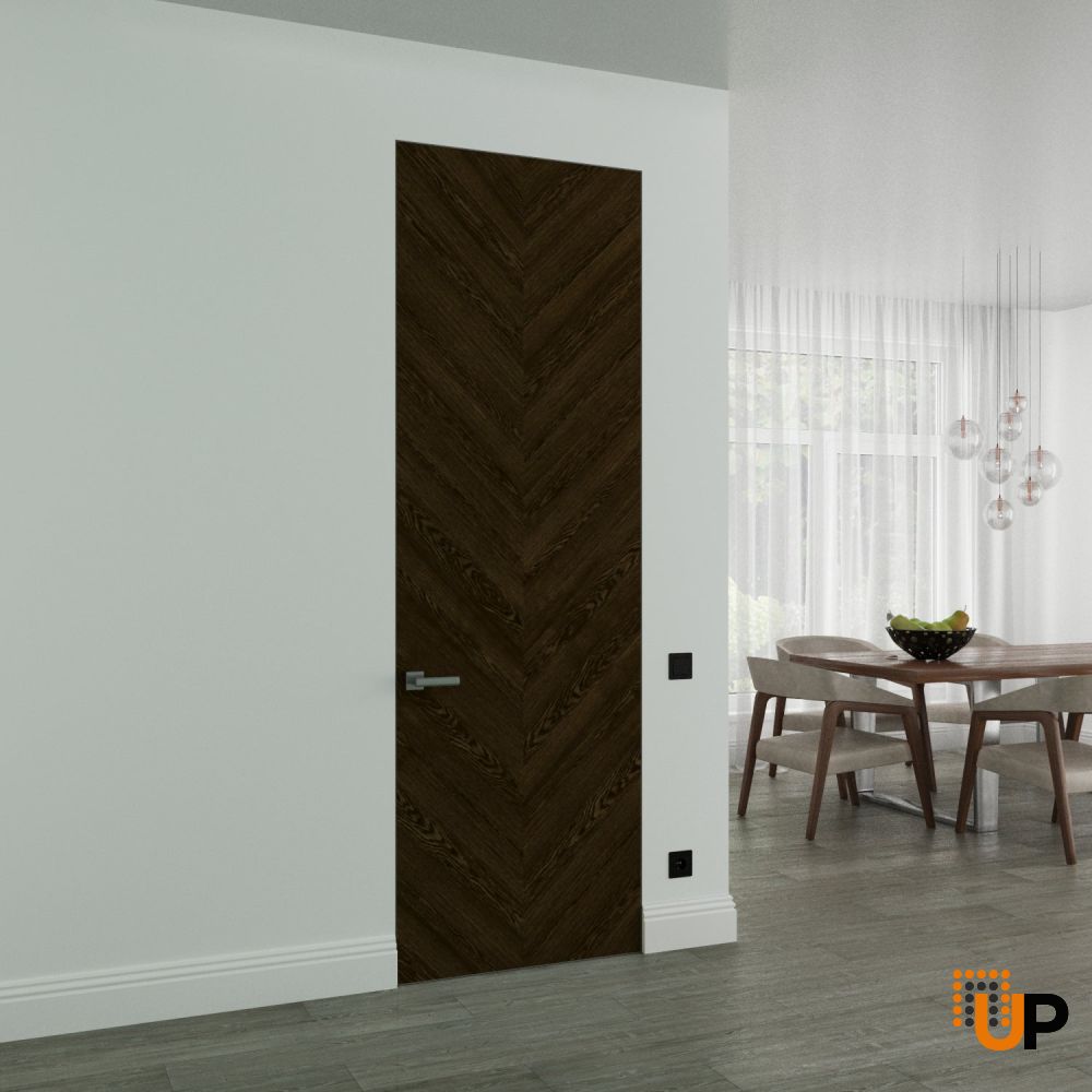 Ego 5005 interior frameless doors 32x84 brown Photo #2