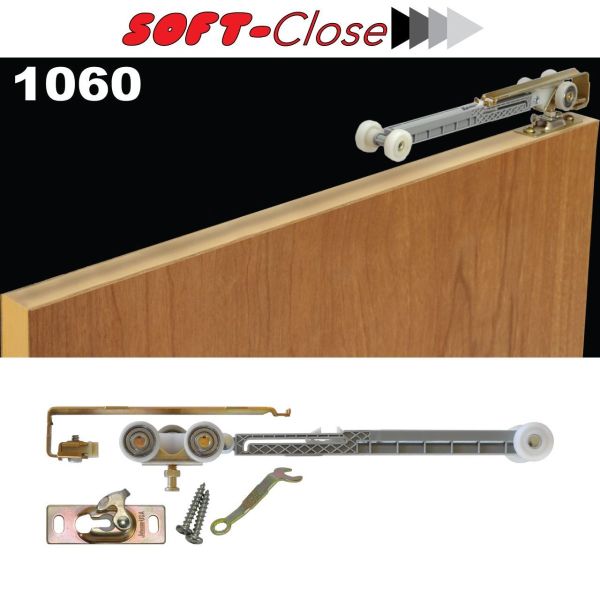 Pocket soft open-close kit for one door