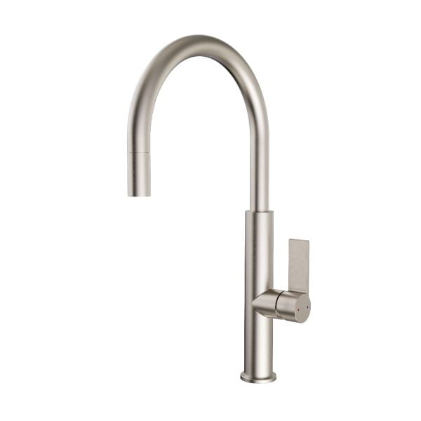 LUNA Kitchen Premium Quality Sink Faucet, Brass Nickel