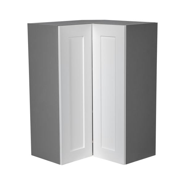 24" x 42" Wall Easy Reach-Double Door-with Shaker White Matte door