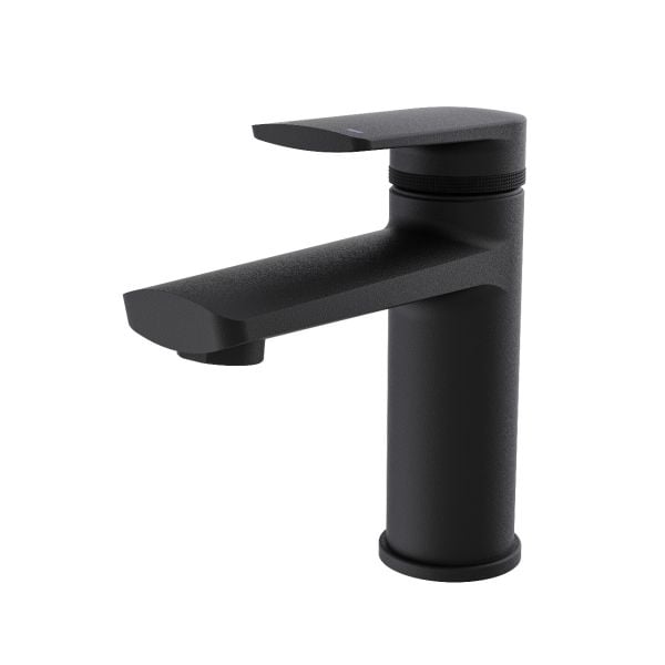 OPUS Bathroom Premium Quality Single Sink Faucet, Matte Black