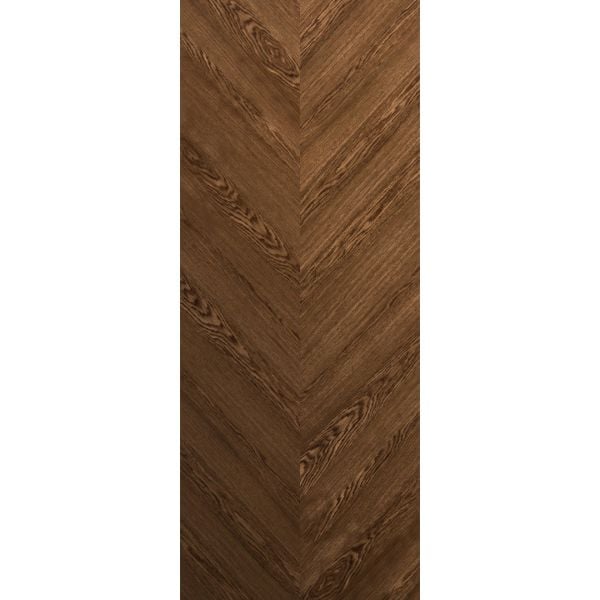 Slab Door Panel 18 x 80 inches | Ego 5005 Cognac Oak | Wood Veneer Doors | Pocket Closet Sliding Barn