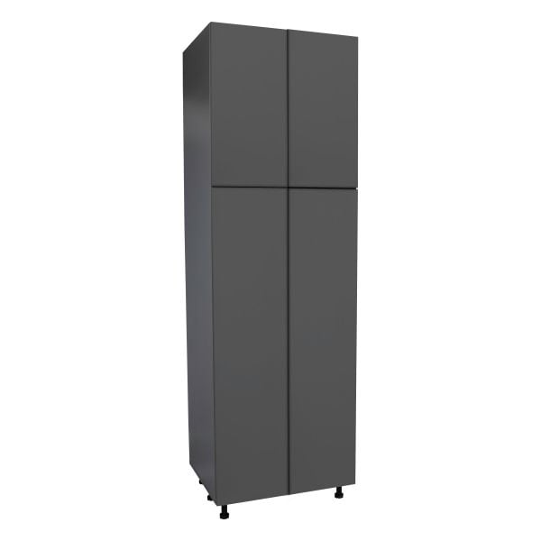 36" x 84" Utility Cabinet-Four Door-with Grey Gloss door