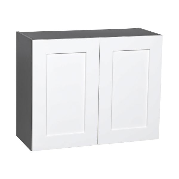 24" x 24" Wall Cabinet-Double Door-with Shaker White Matte door