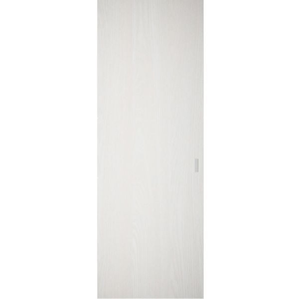 Hidden Barn | Basic 3001 Ash Franko | Wood Veneer Doors | Magic Concealed Sliding Set | 36" x 84"
